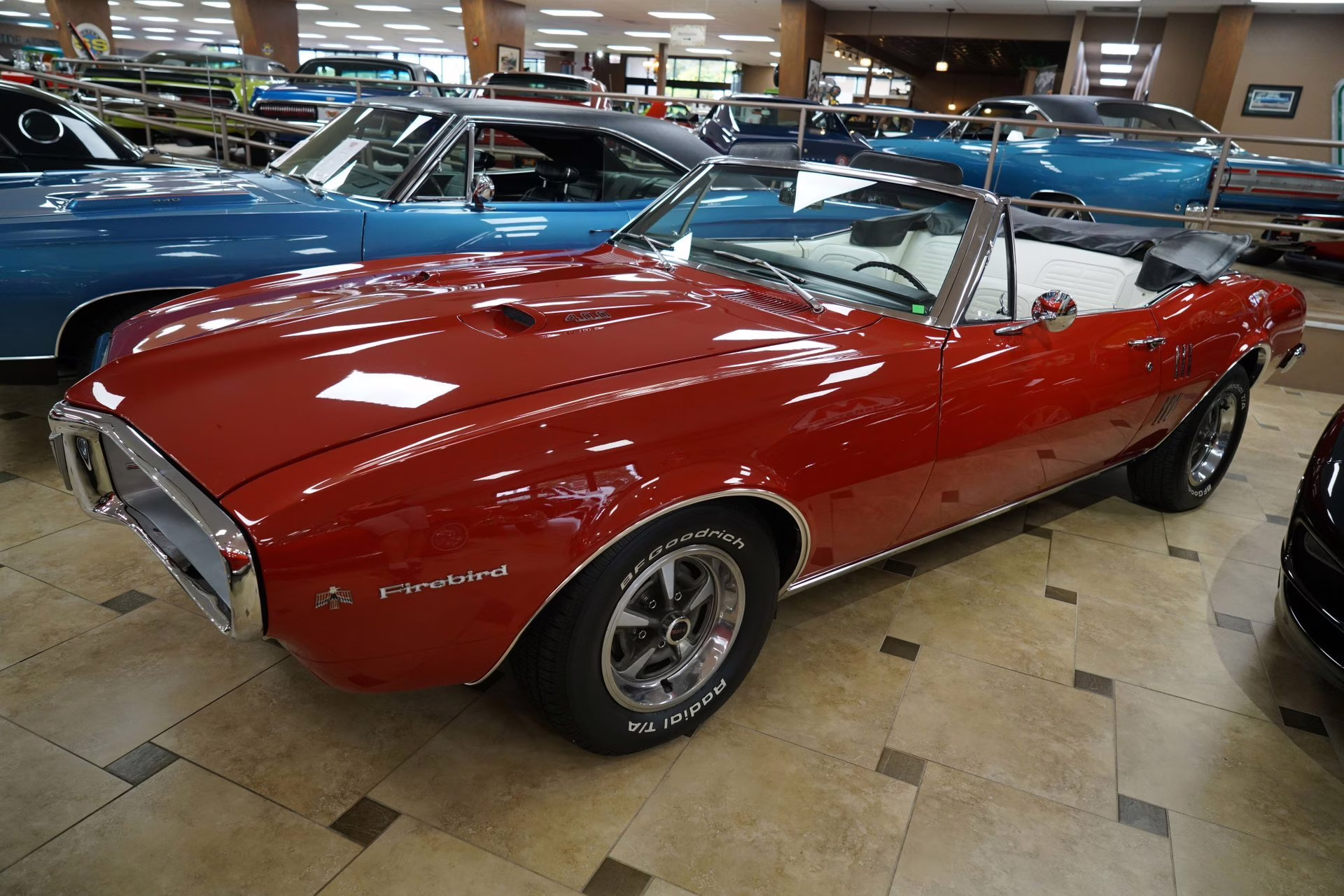 1967 Regimental Red Pontiac Firebird
