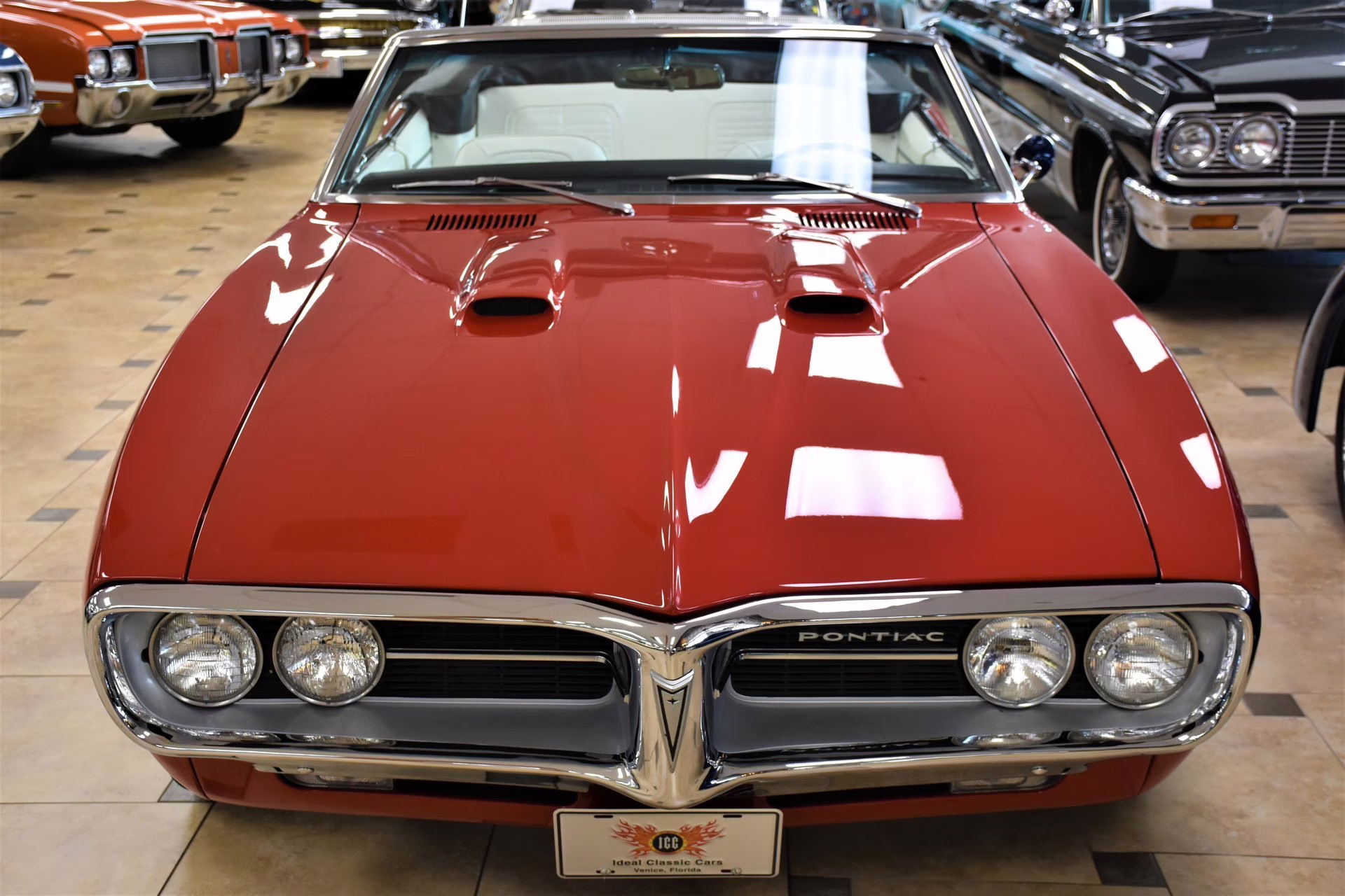 1967 Regimental Red Pontiac Firebird