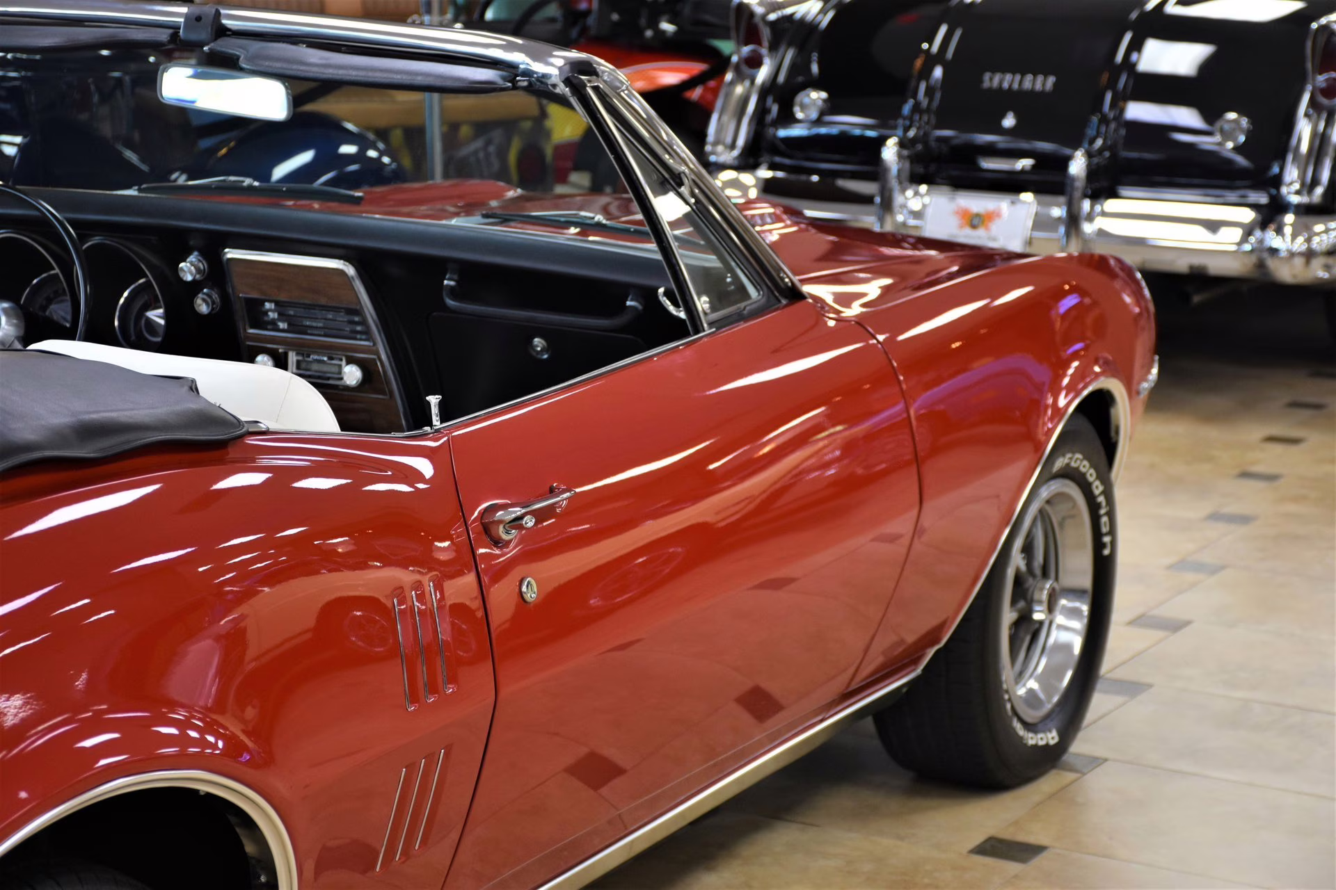 1967 Regimental Red Pontiac Firebird