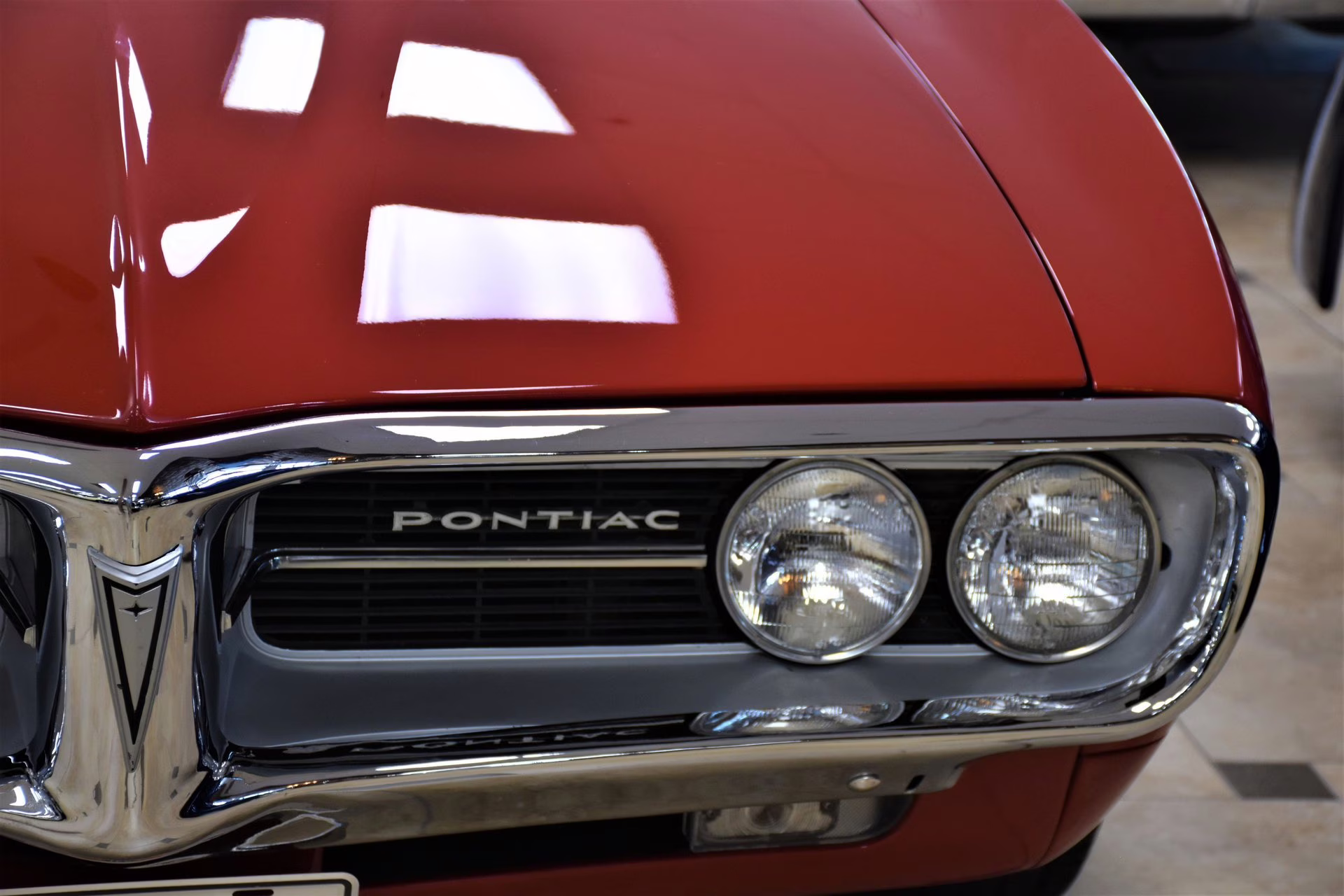 1967 Regimental Red Pontiac Firebird