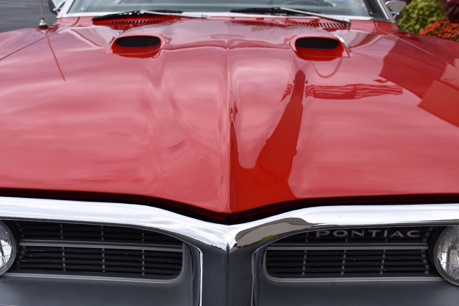 1967 Regimental Red Pontiac Firebird