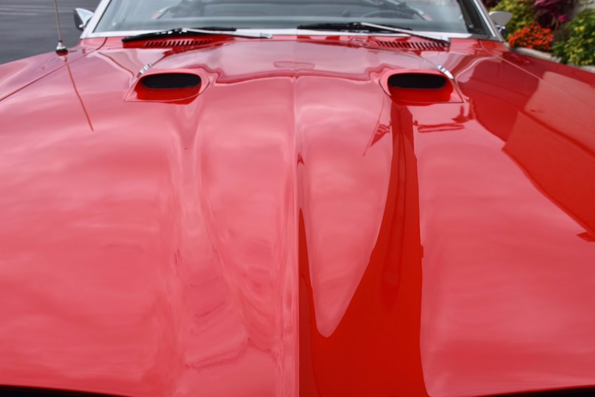 1967 Regimental Red Pontiac Firebird