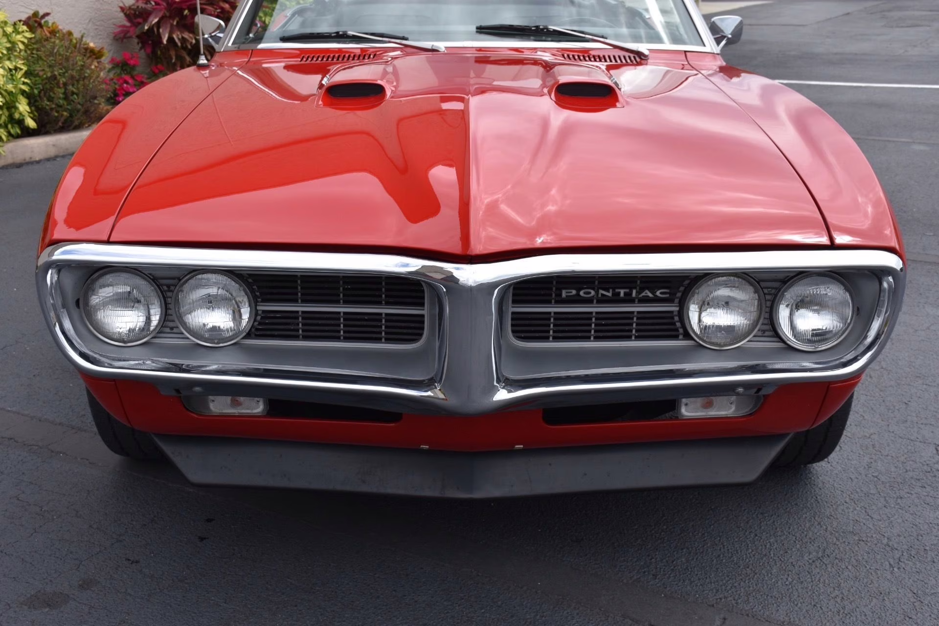 1967 Regimental Red Pontiac Firebird