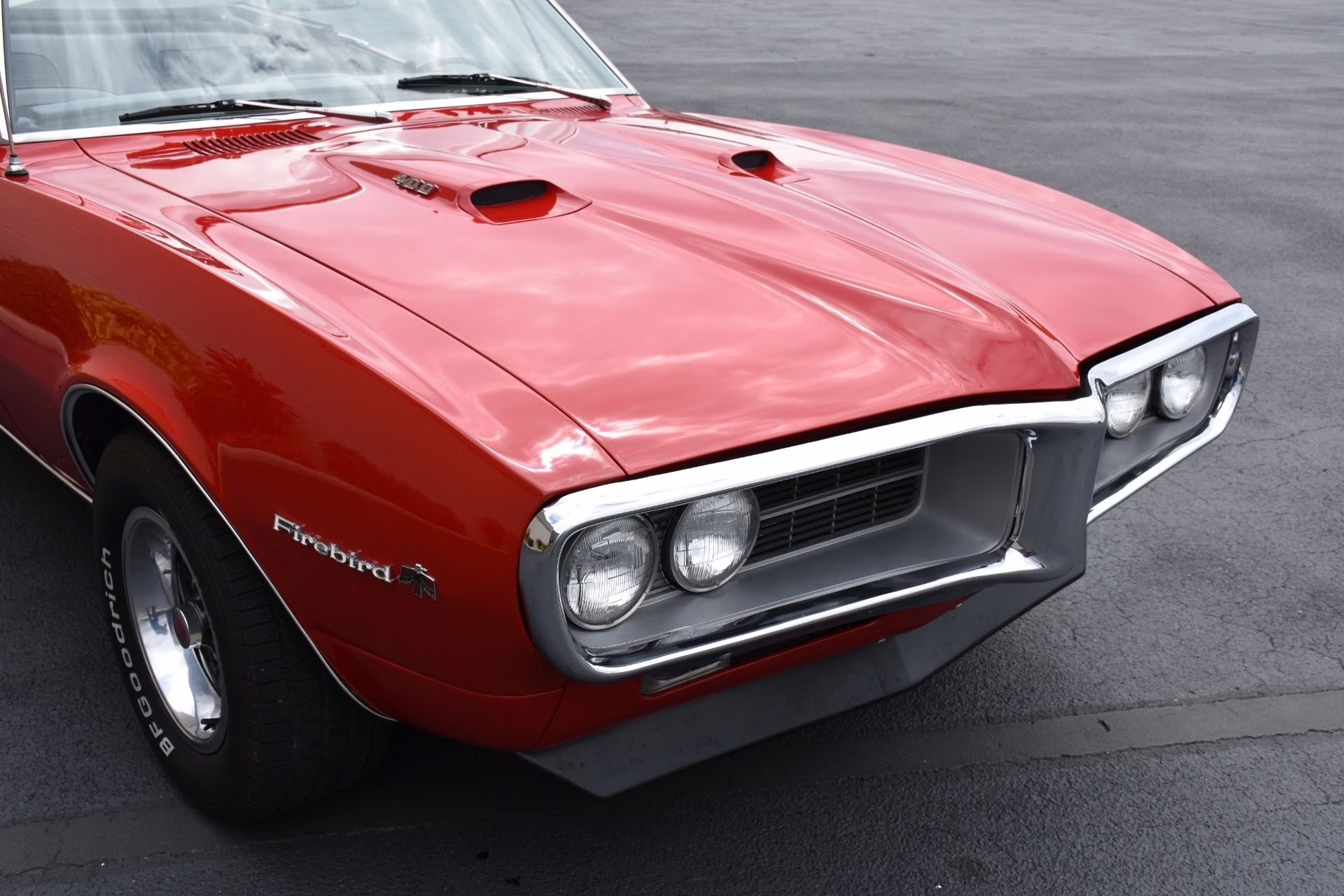 1967 Regimental Red Pontiac Firebird