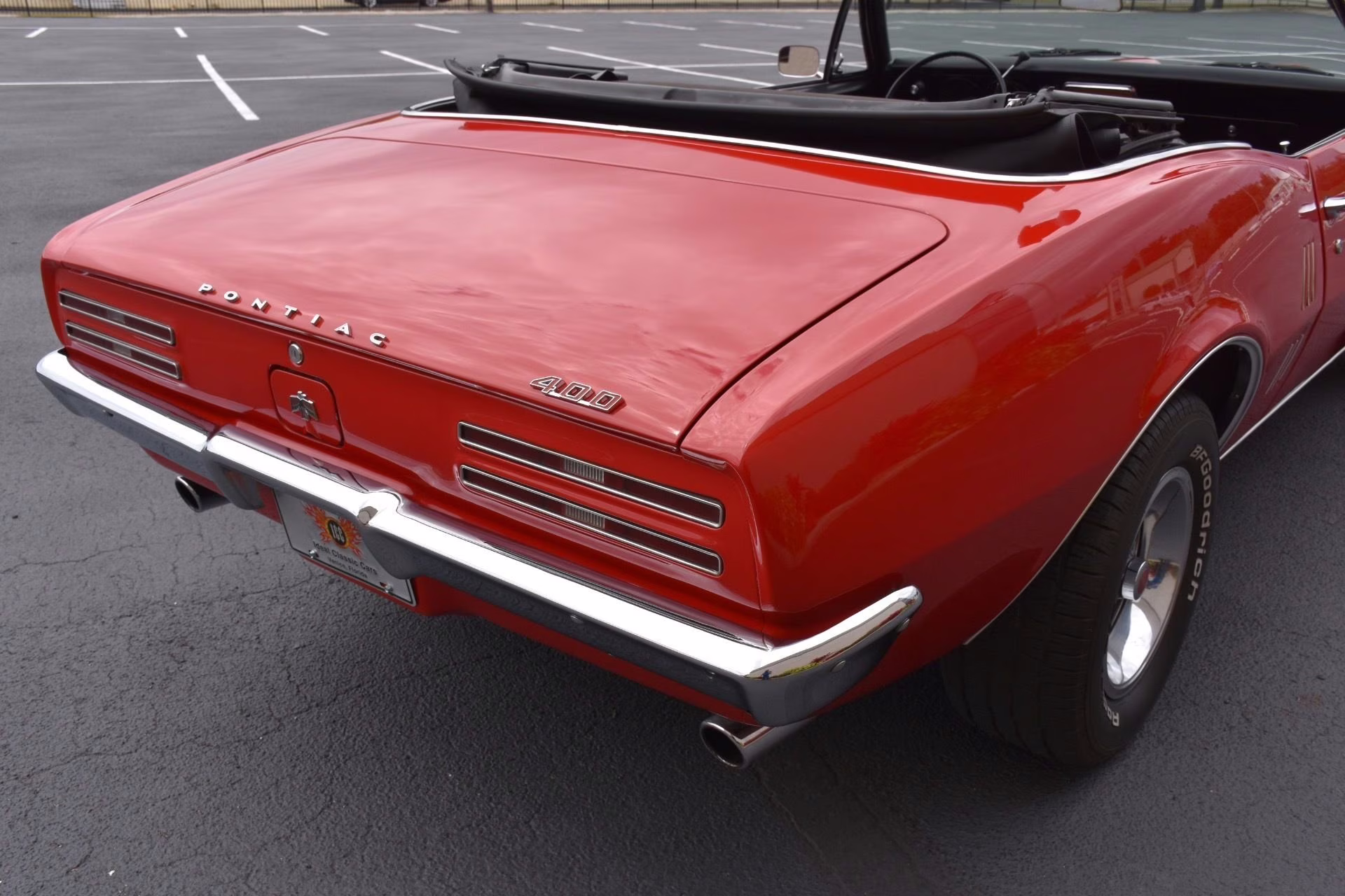 1967 Regimental Red Pontiac Firebird