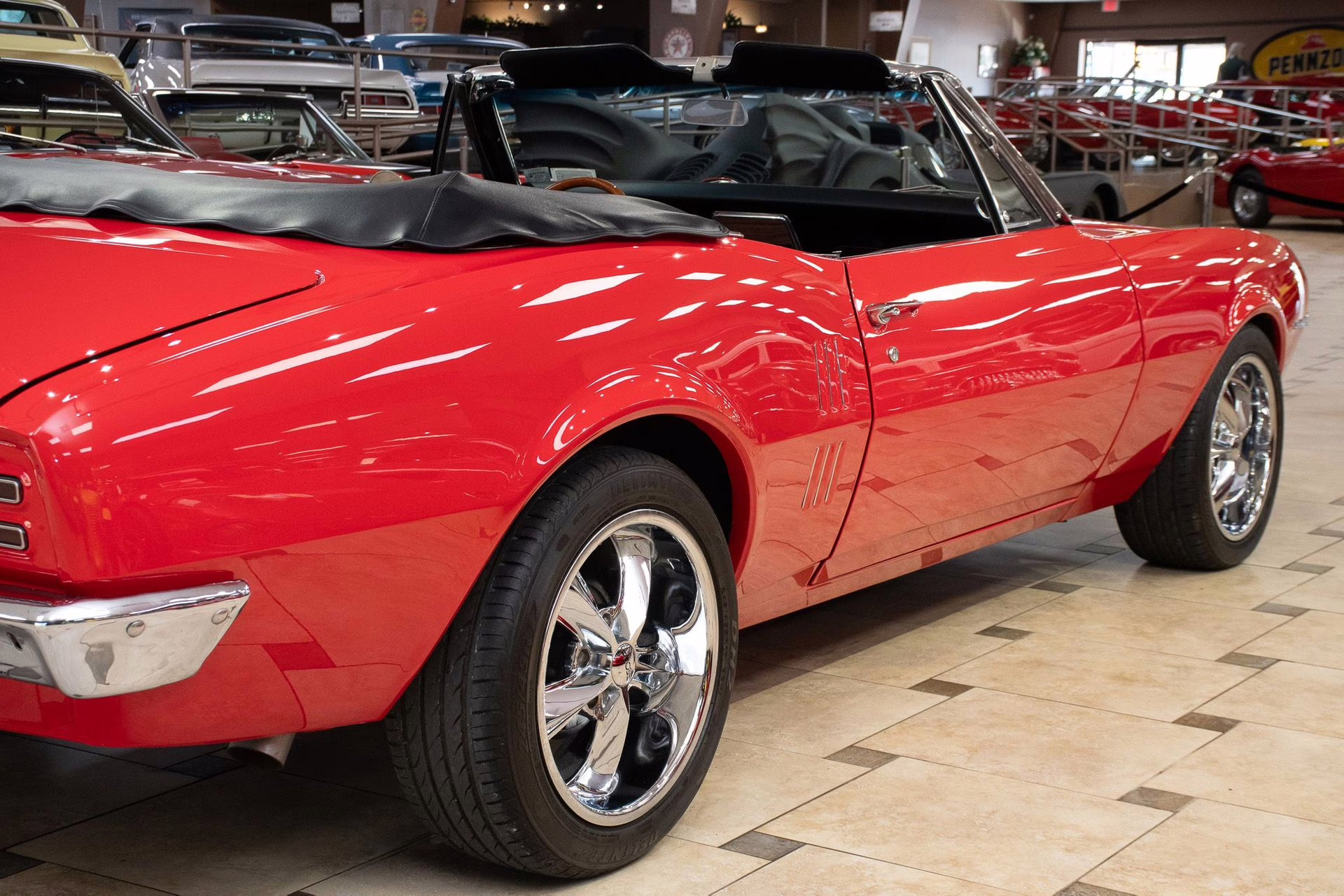 1967 Regimental Red Pontiac Firebird