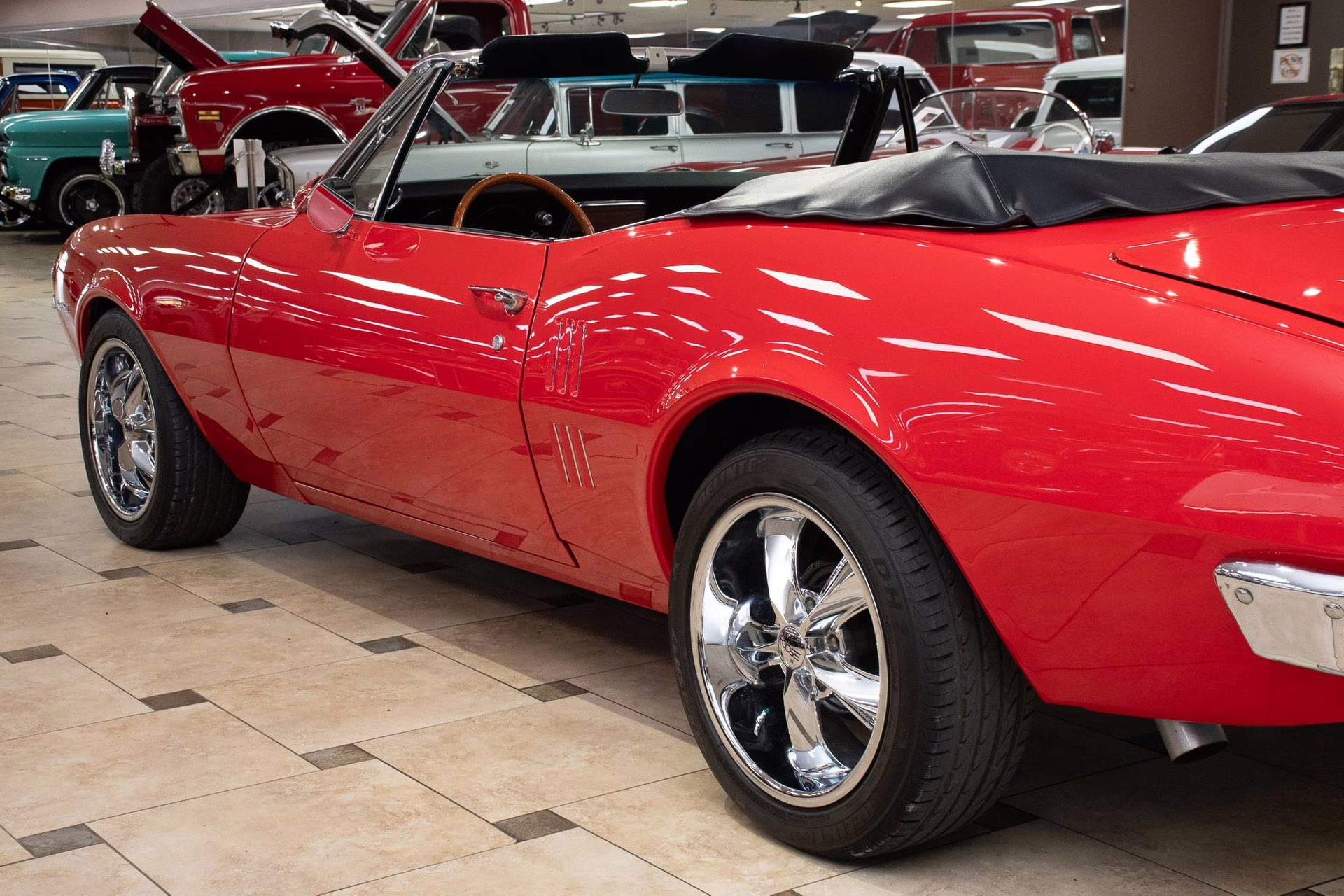 1967 Regimental Red Pontiac Firebird