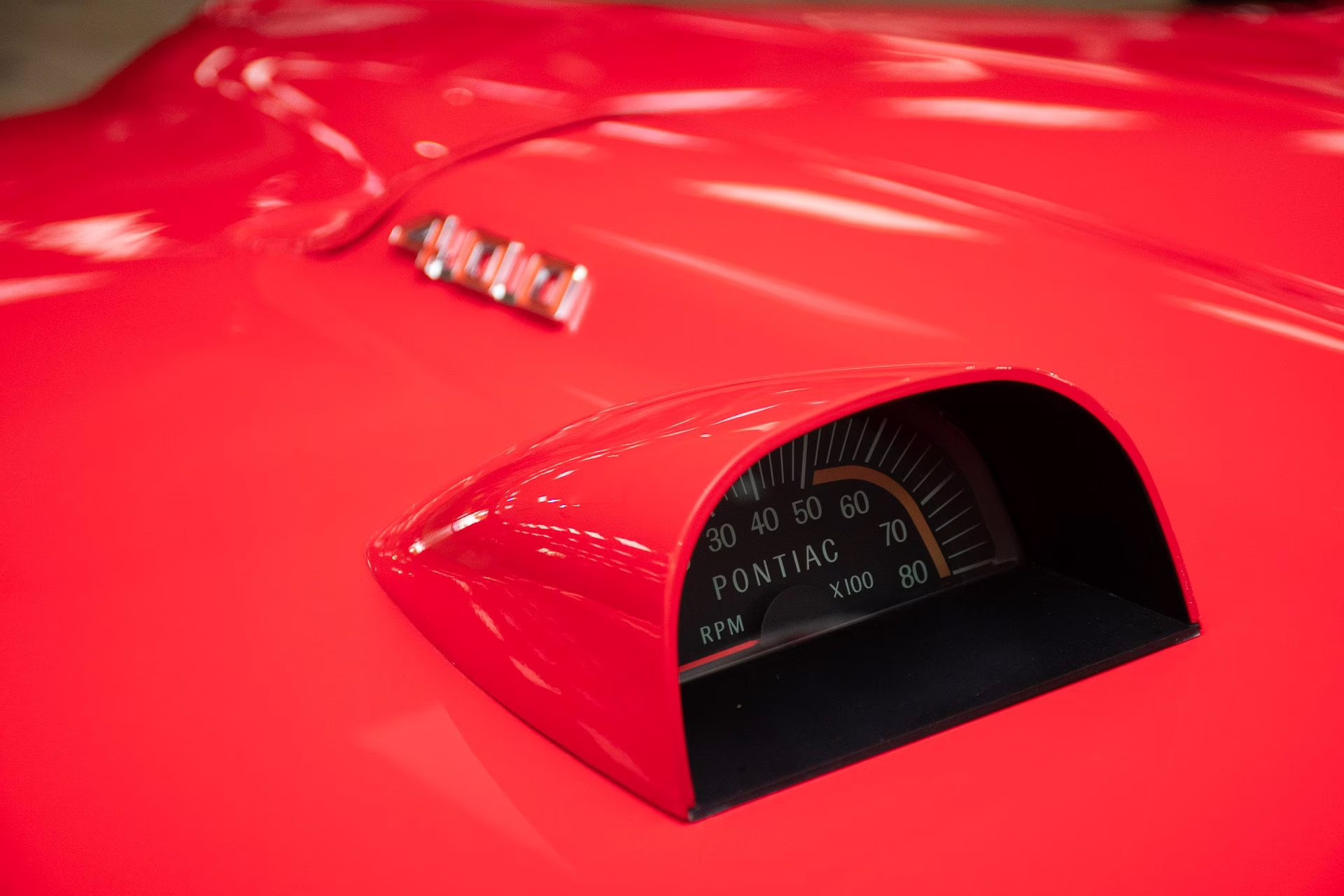 1967 Regimental Red Pontiac Firebird