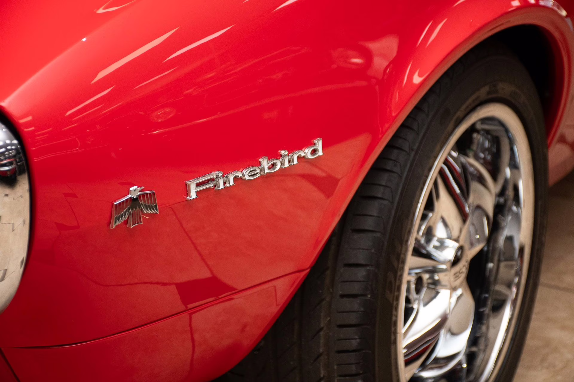 1967 Regimental Red Pontiac Firebird