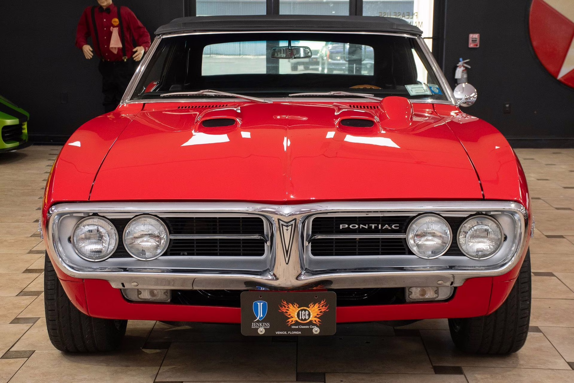1967 Regimental Red Pontiac Firebird