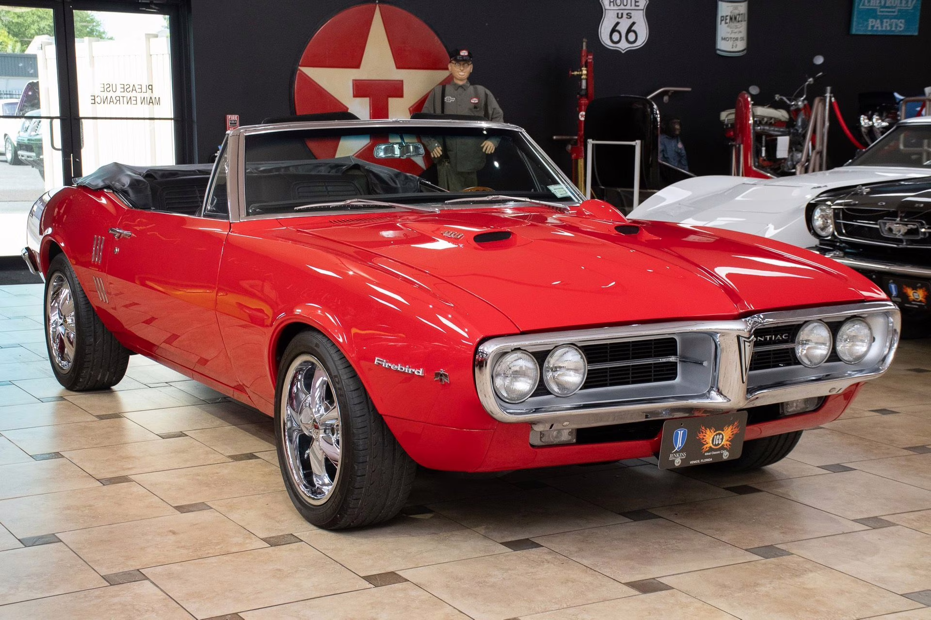 1967 Regimental Red Pontiac Firebird