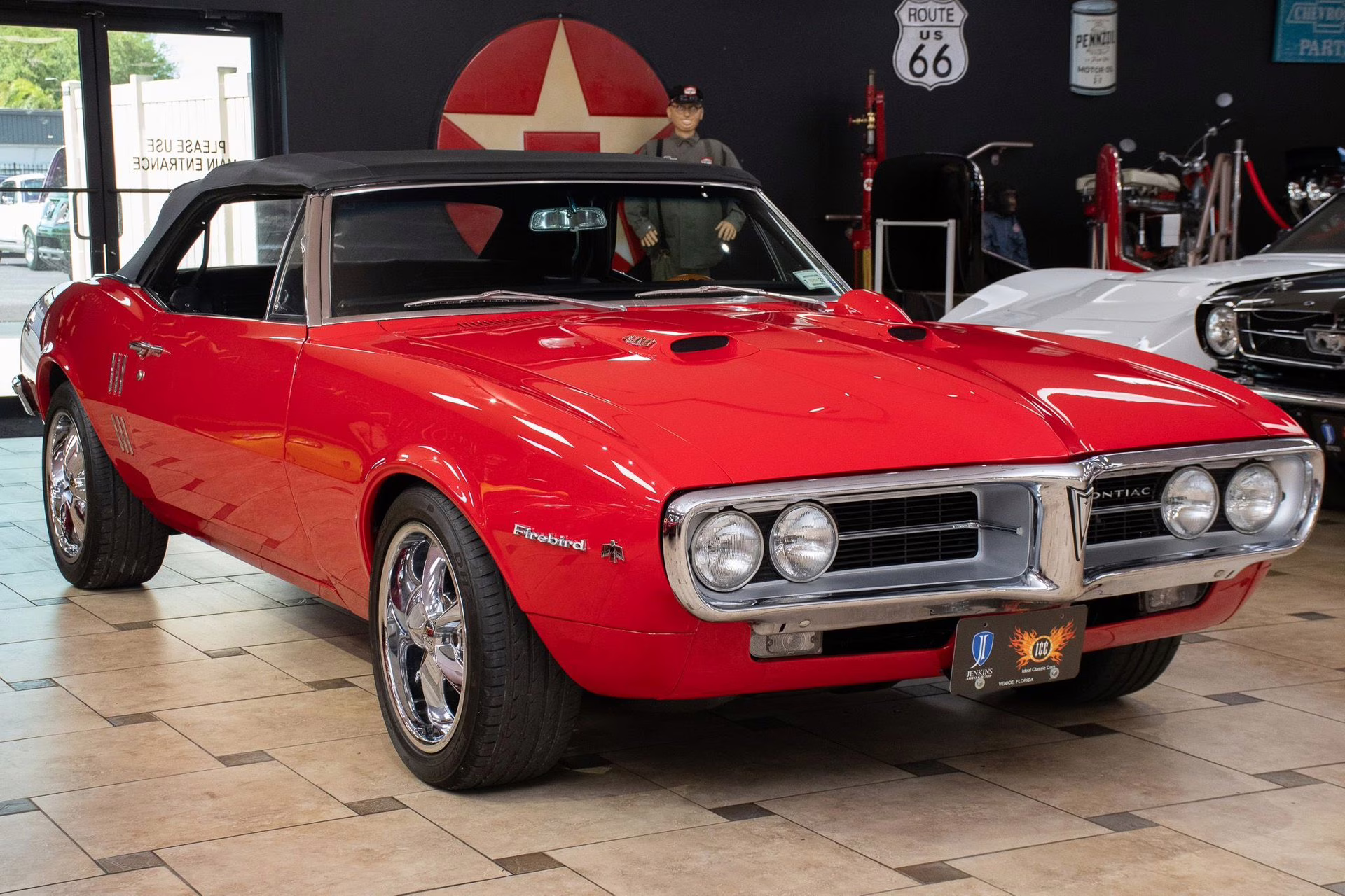1967 Regimental Red Pontiac Firebird