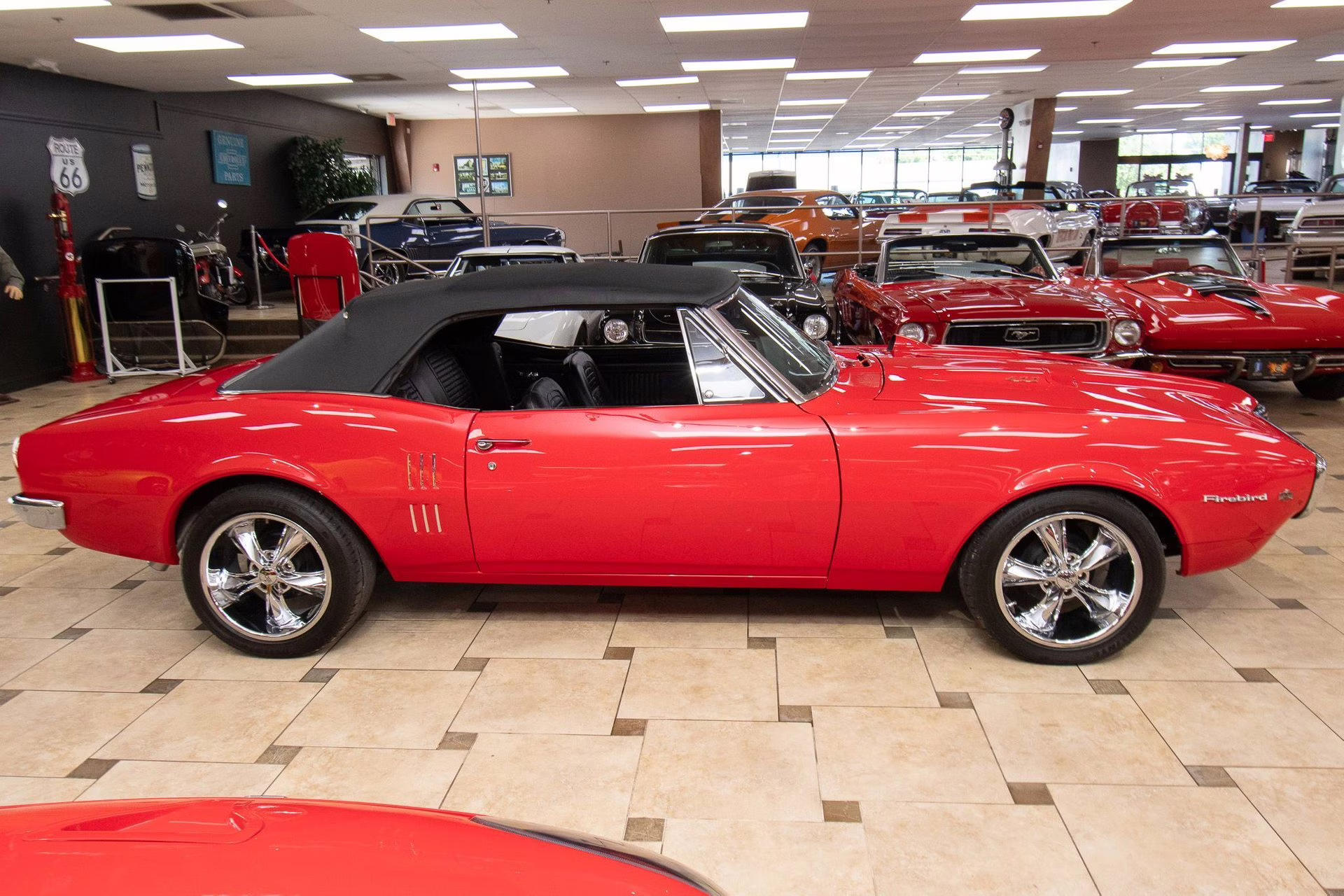 1967 Regimental Red Pontiac Firebird
