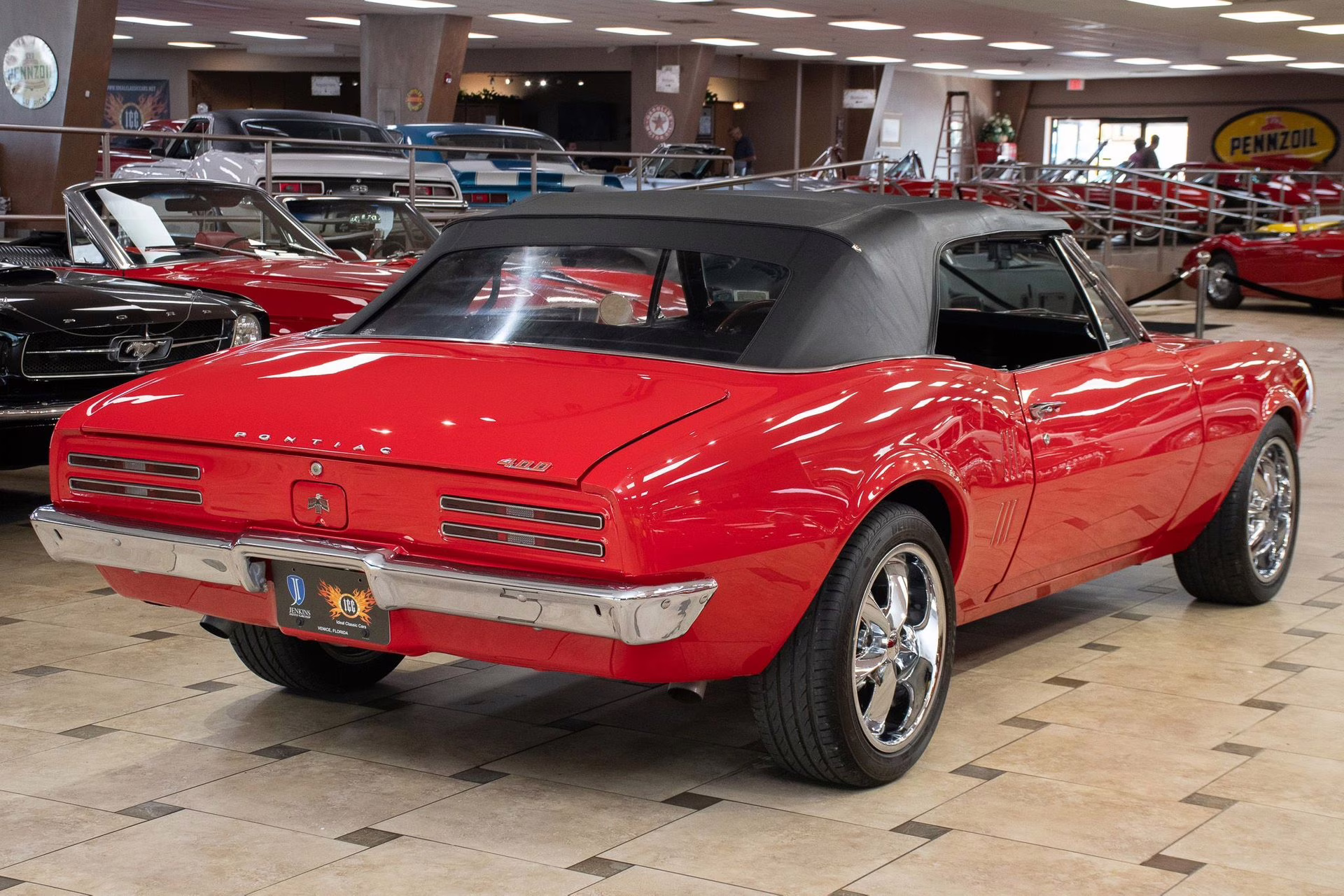 1967 Regimental Red Pontiac Firebird