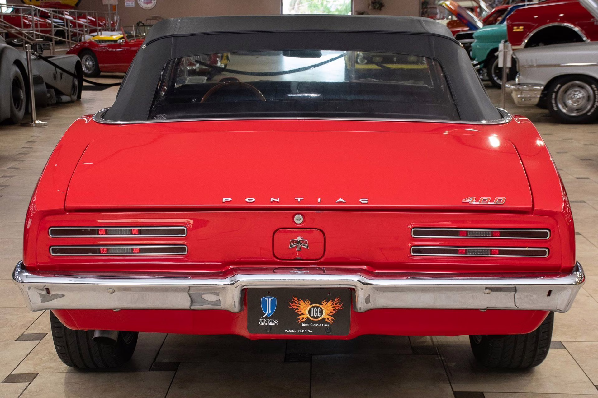 1967 Regimental Red Pontiac Firebird