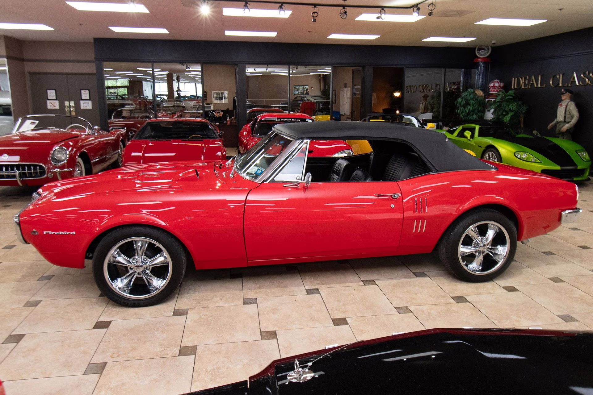 1967 Regimental Red Pontiac Firebird