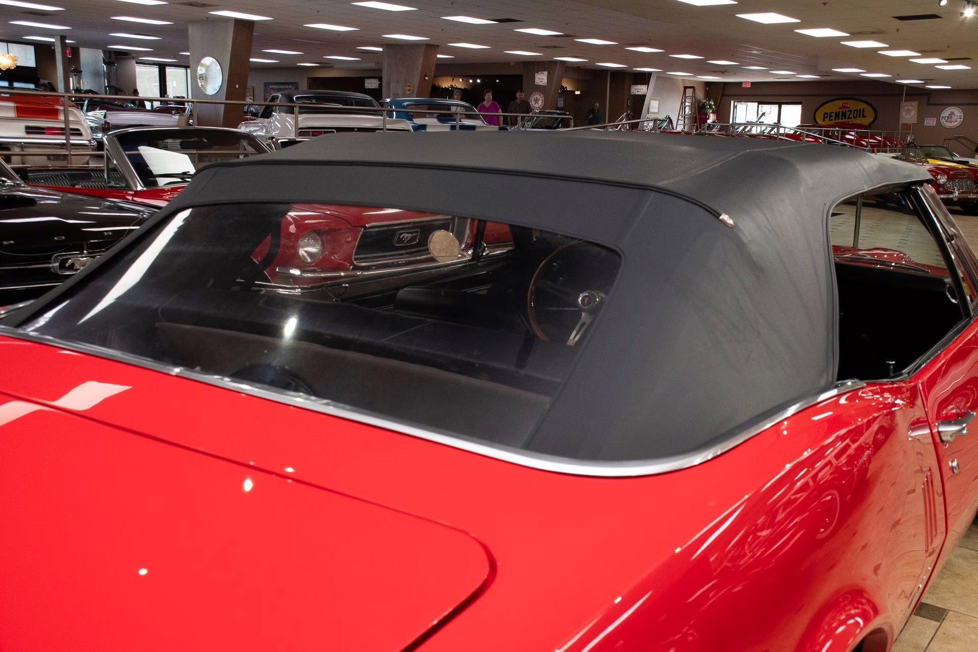 1967 Regimental Red Pontiac Firebird