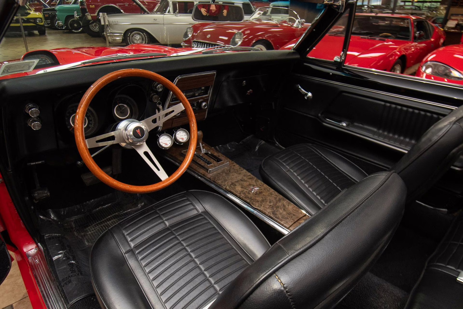 1967 Regimental Red Pontiac Firebird