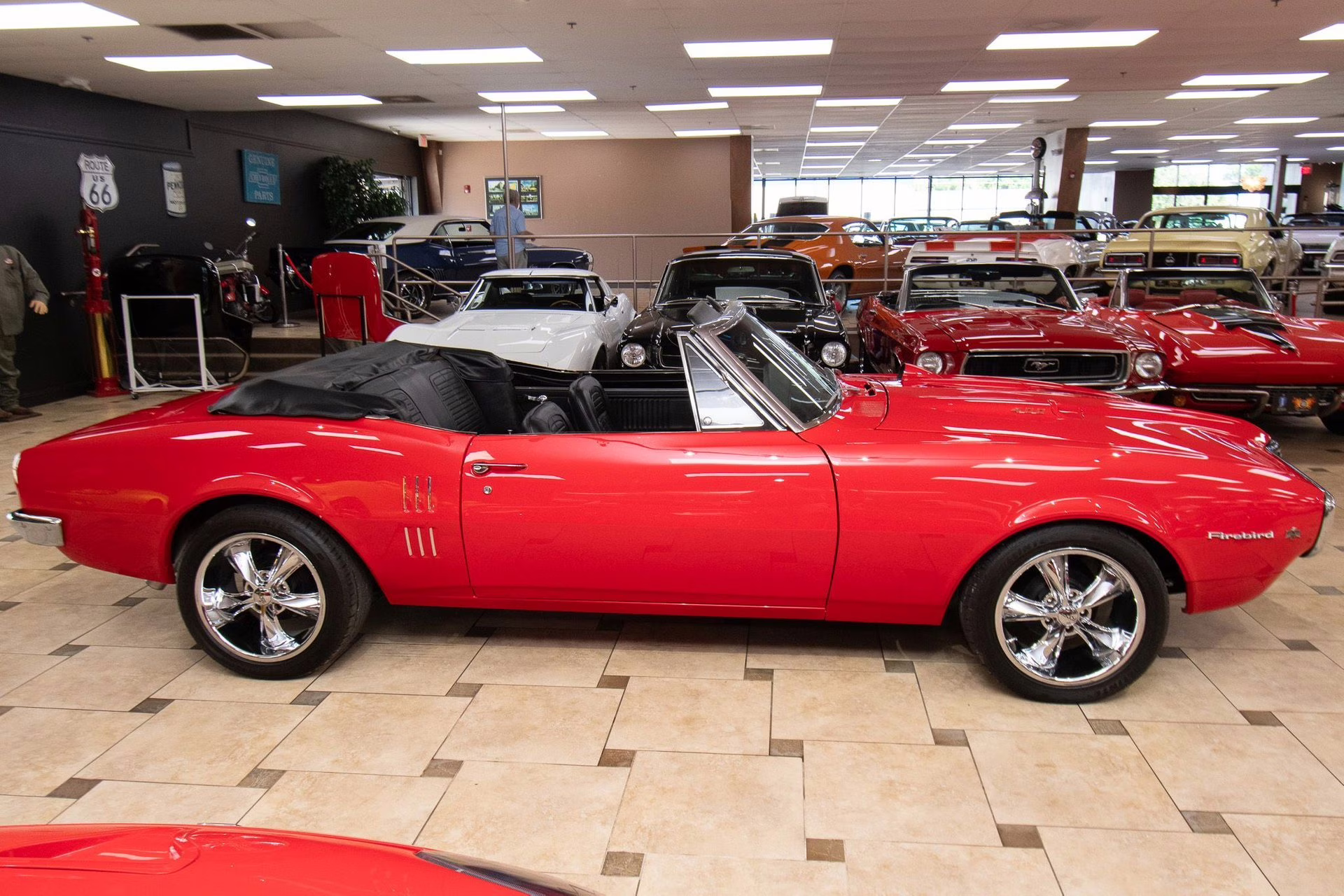 1967 Regimental Red Pontiac Firebird