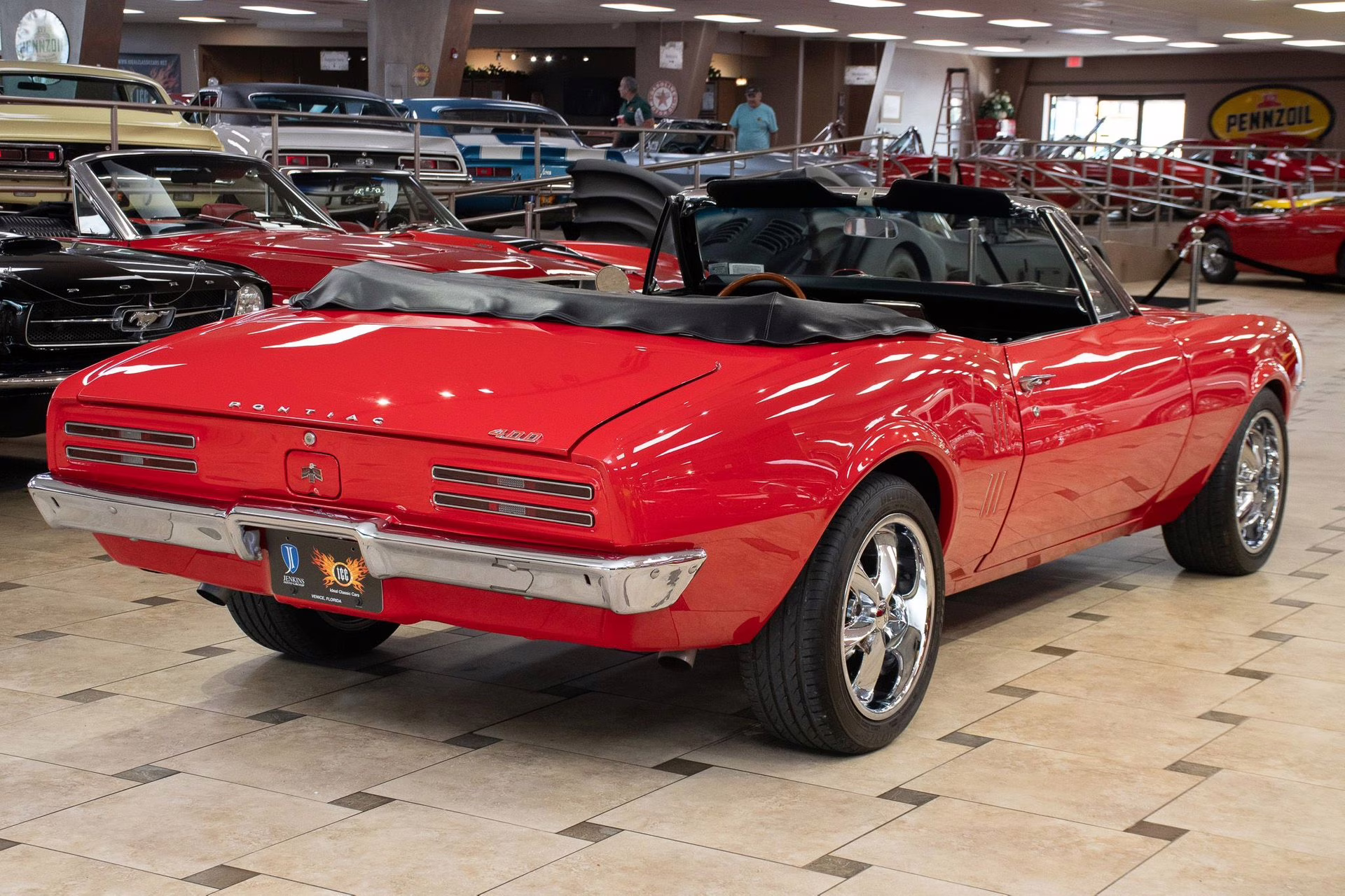 1967 Regimental Red Pontiac Firebird