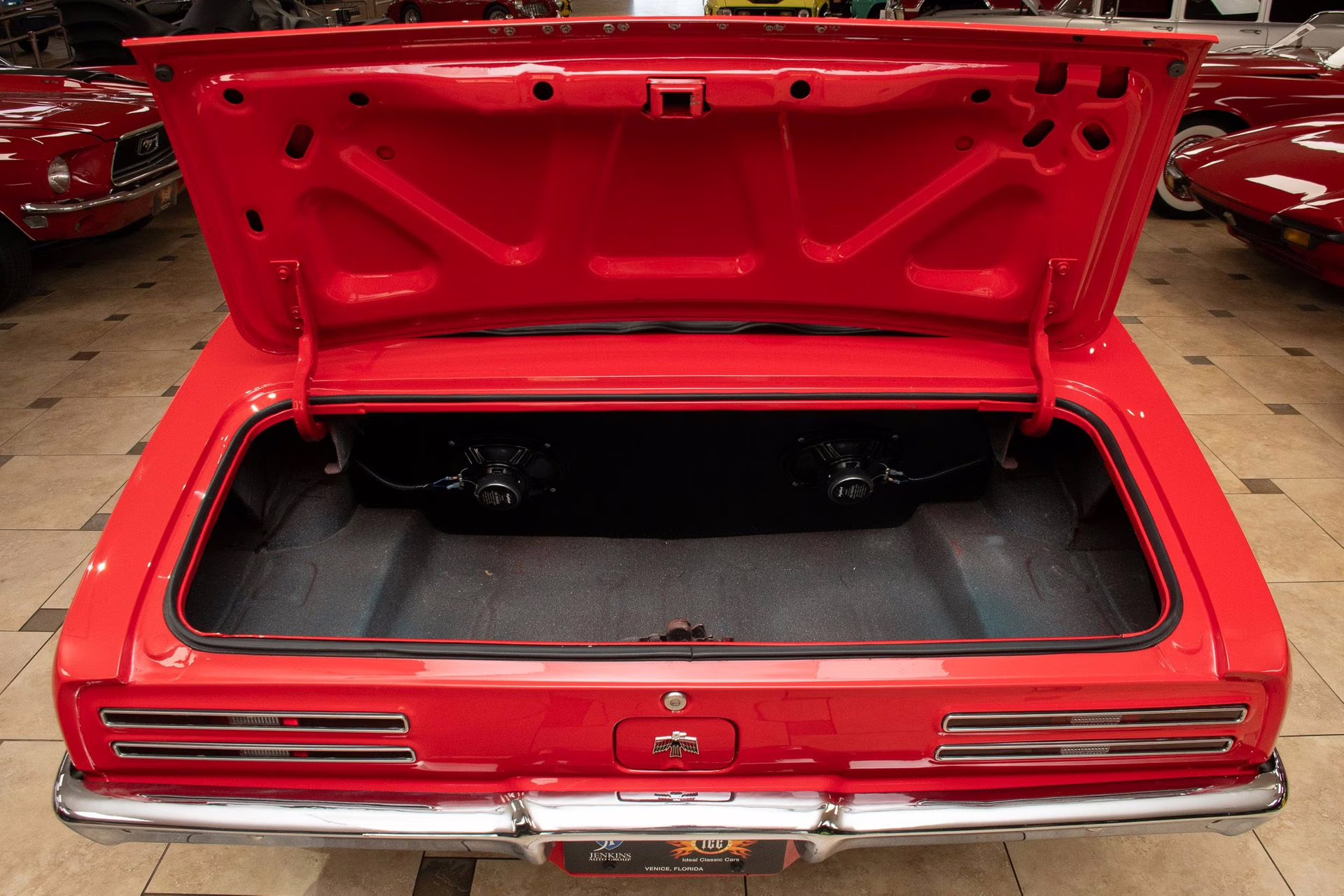 1967 Regimental Red Pontiac Firebird