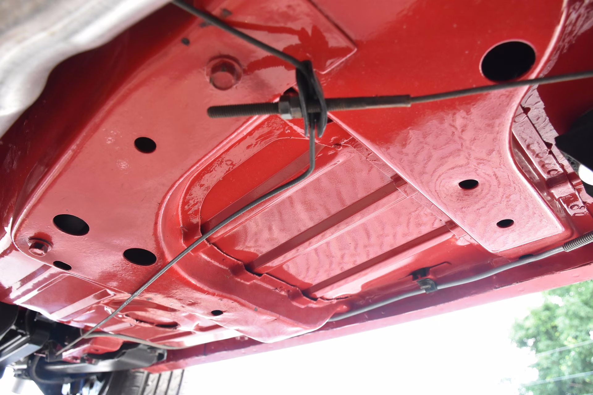 1967 Regimental Red Pontiac Firebird