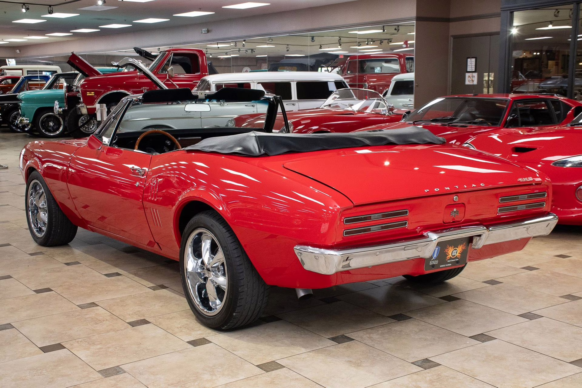 1967 Regimental Red Pontiac Firebird