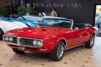 1968 Solar Red Pontiac Firebird