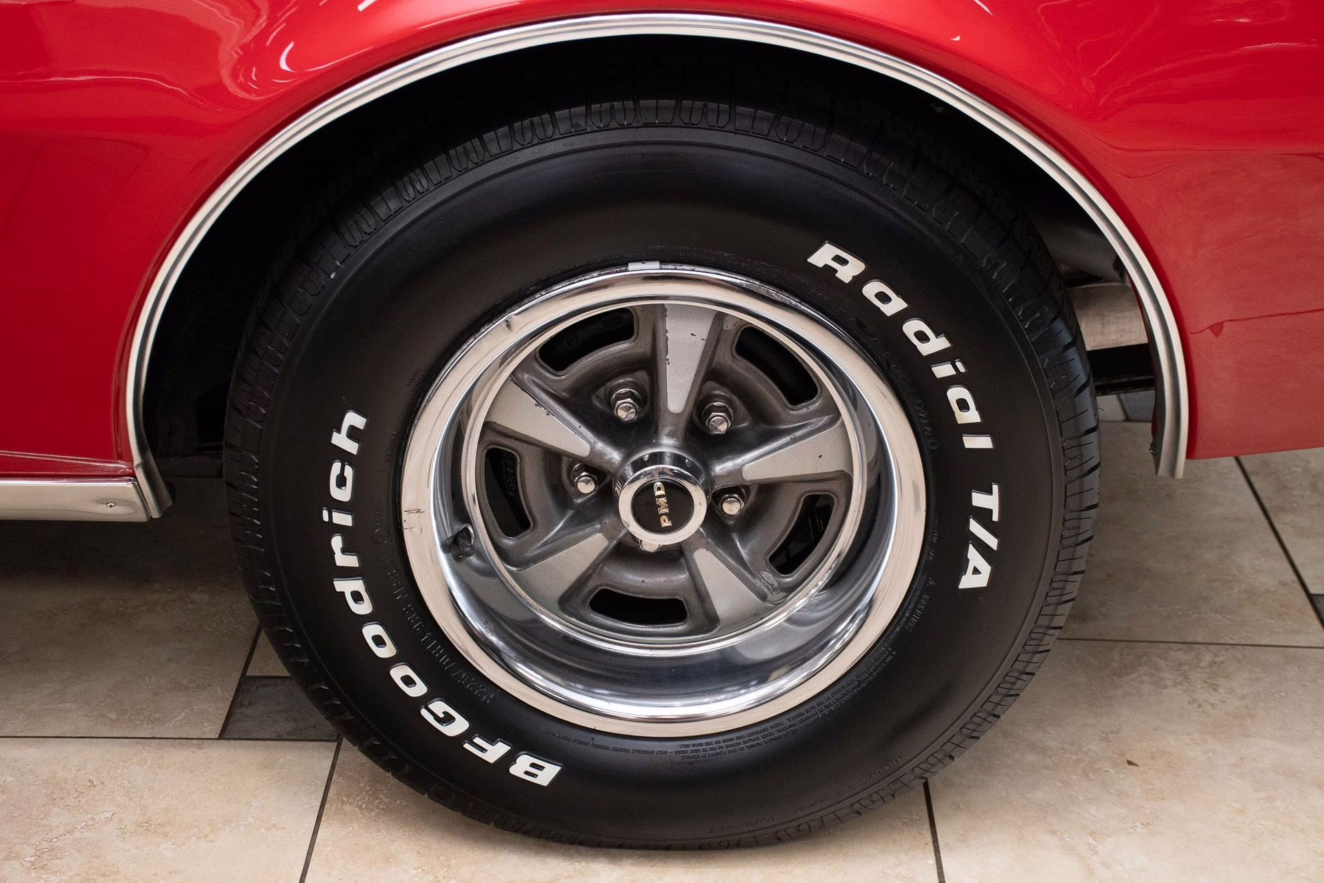 1968 Solar Red Pontiac Firebird