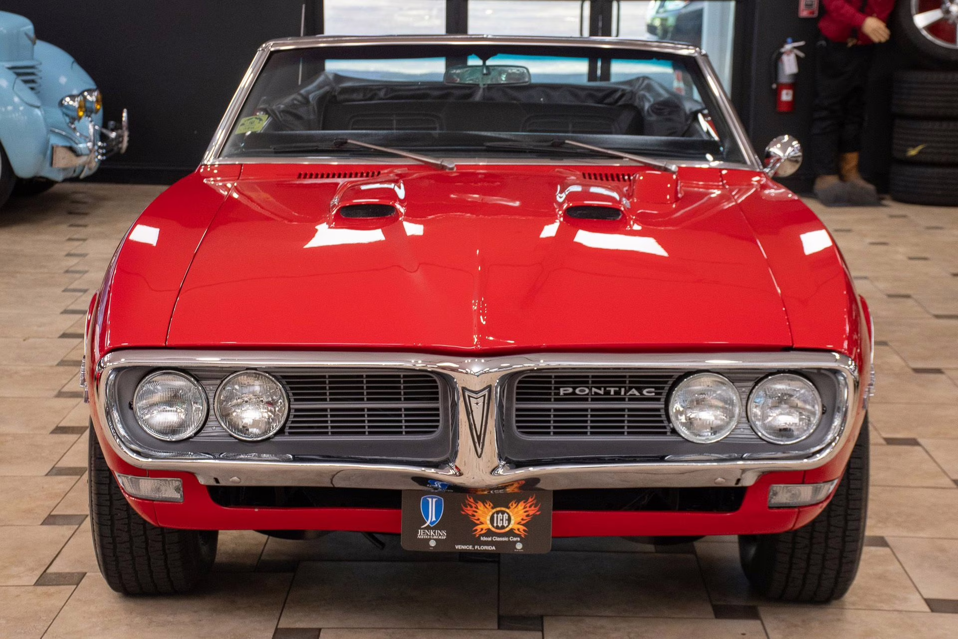 1968 Solar Red Pontiac Firebird