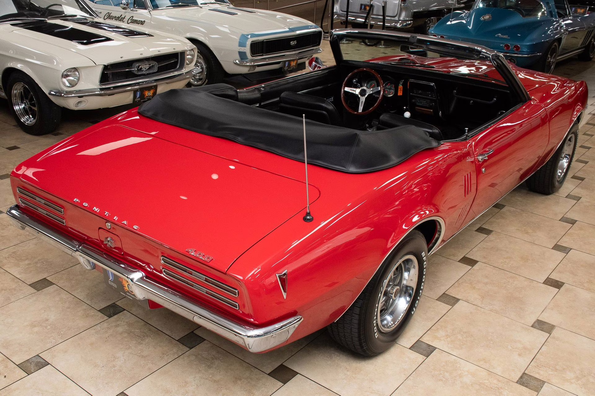 1968 Solar Red Pontiac Firebird