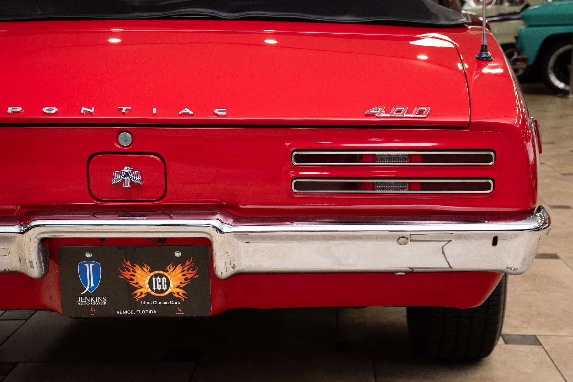 1968 Solar Red Pontiac Firebird