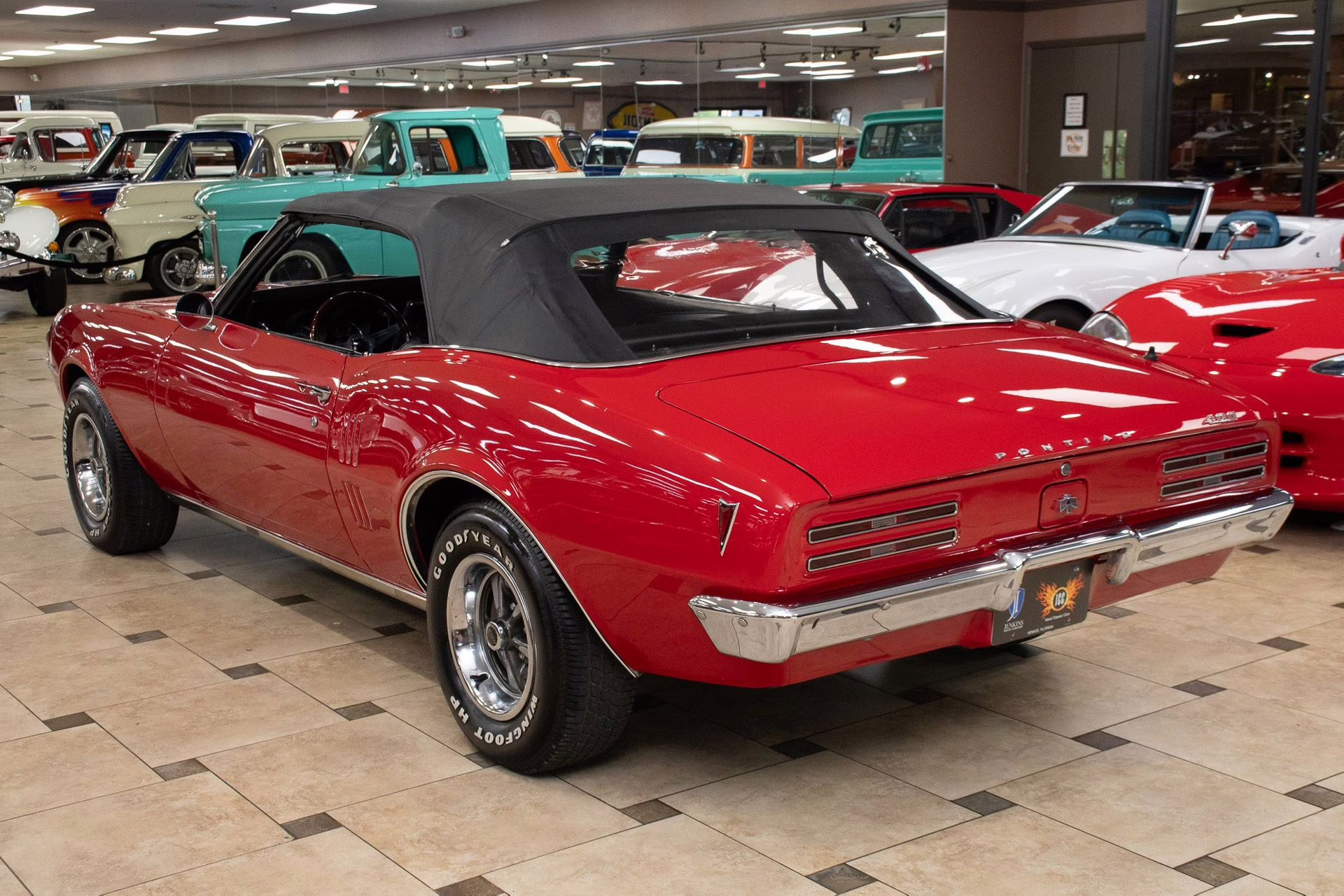1968 Solar Red Pontiac Firebird
