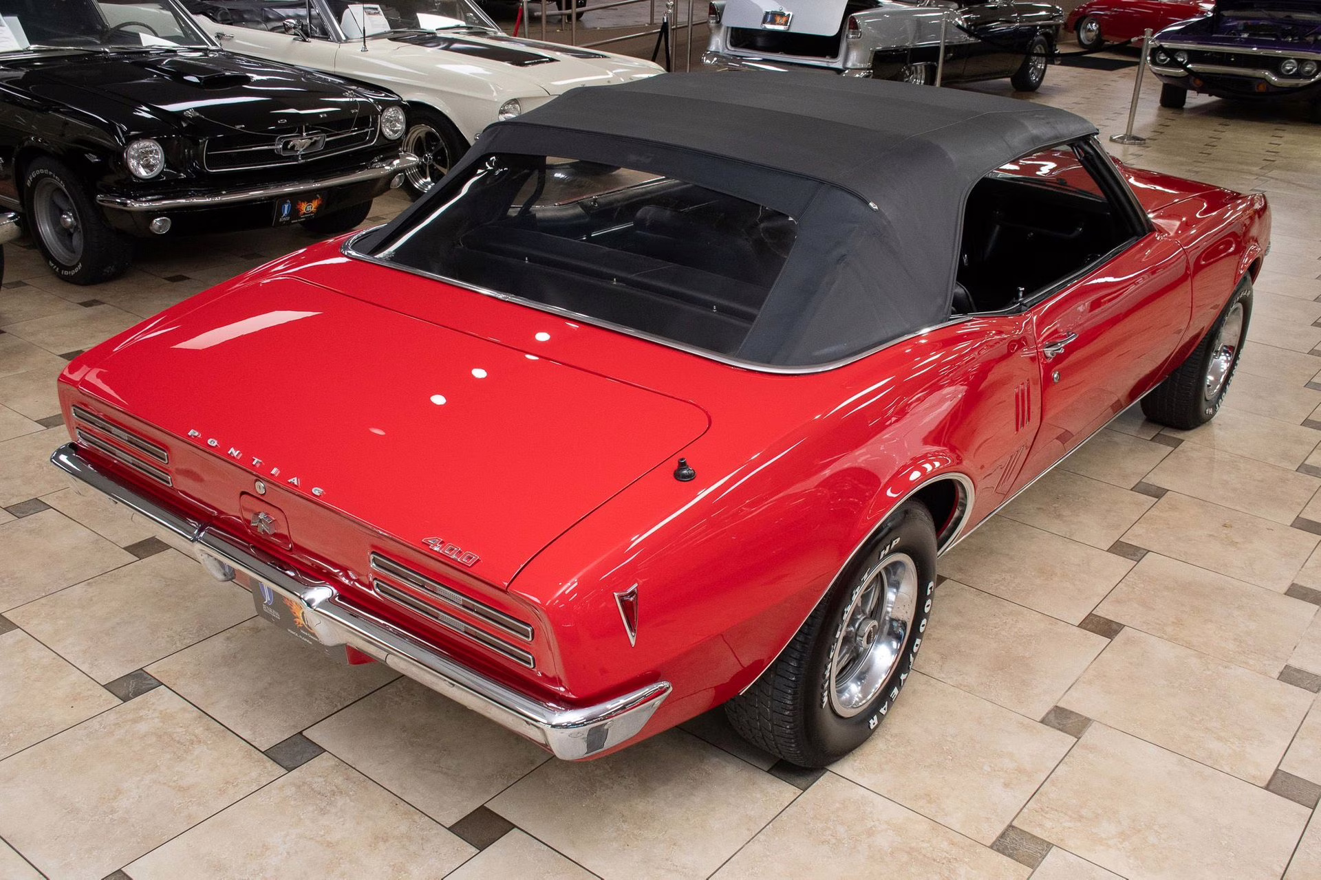 1968 Solar Red Pontiac Firebird