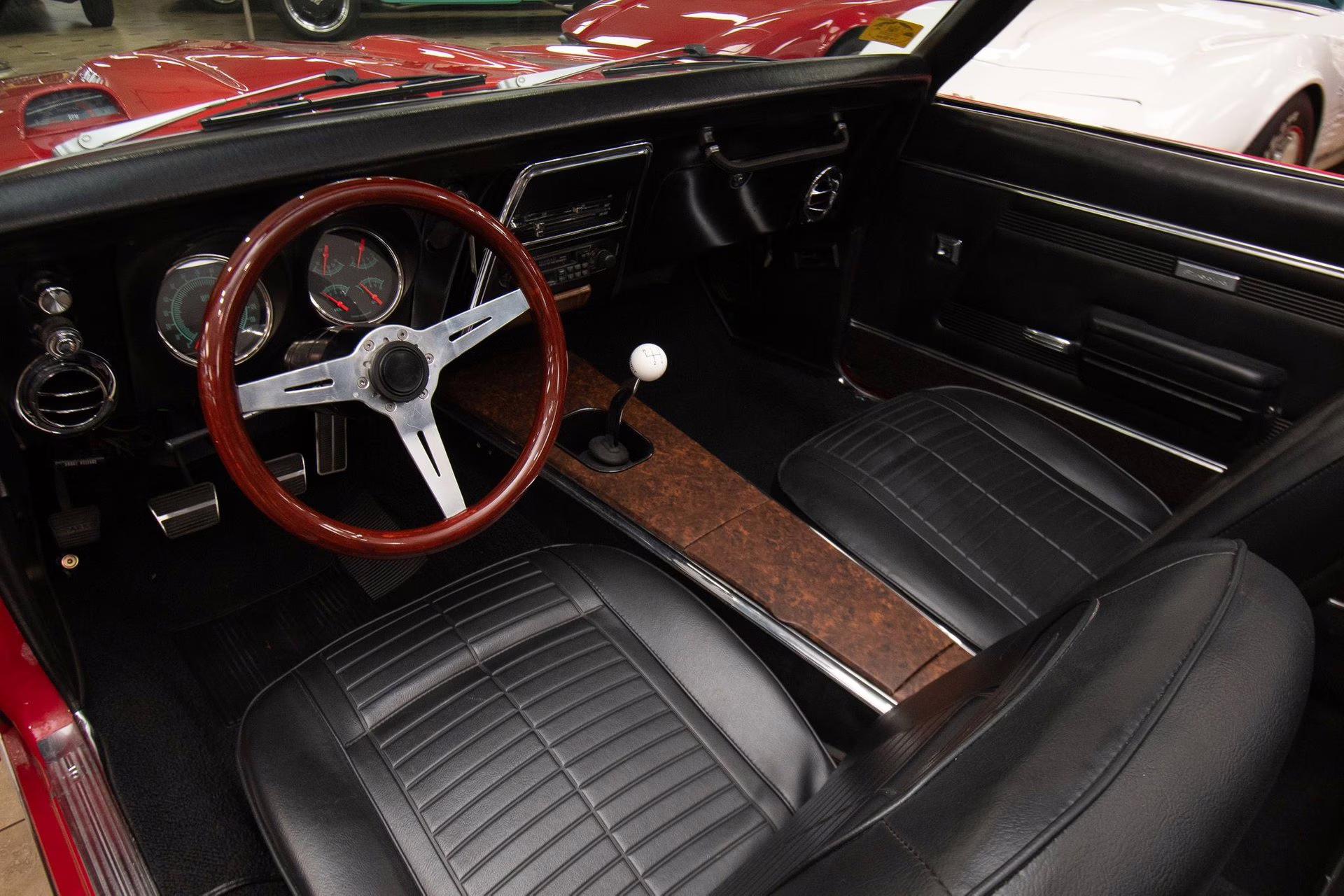 1968 Solar Red Pontiac Firebird