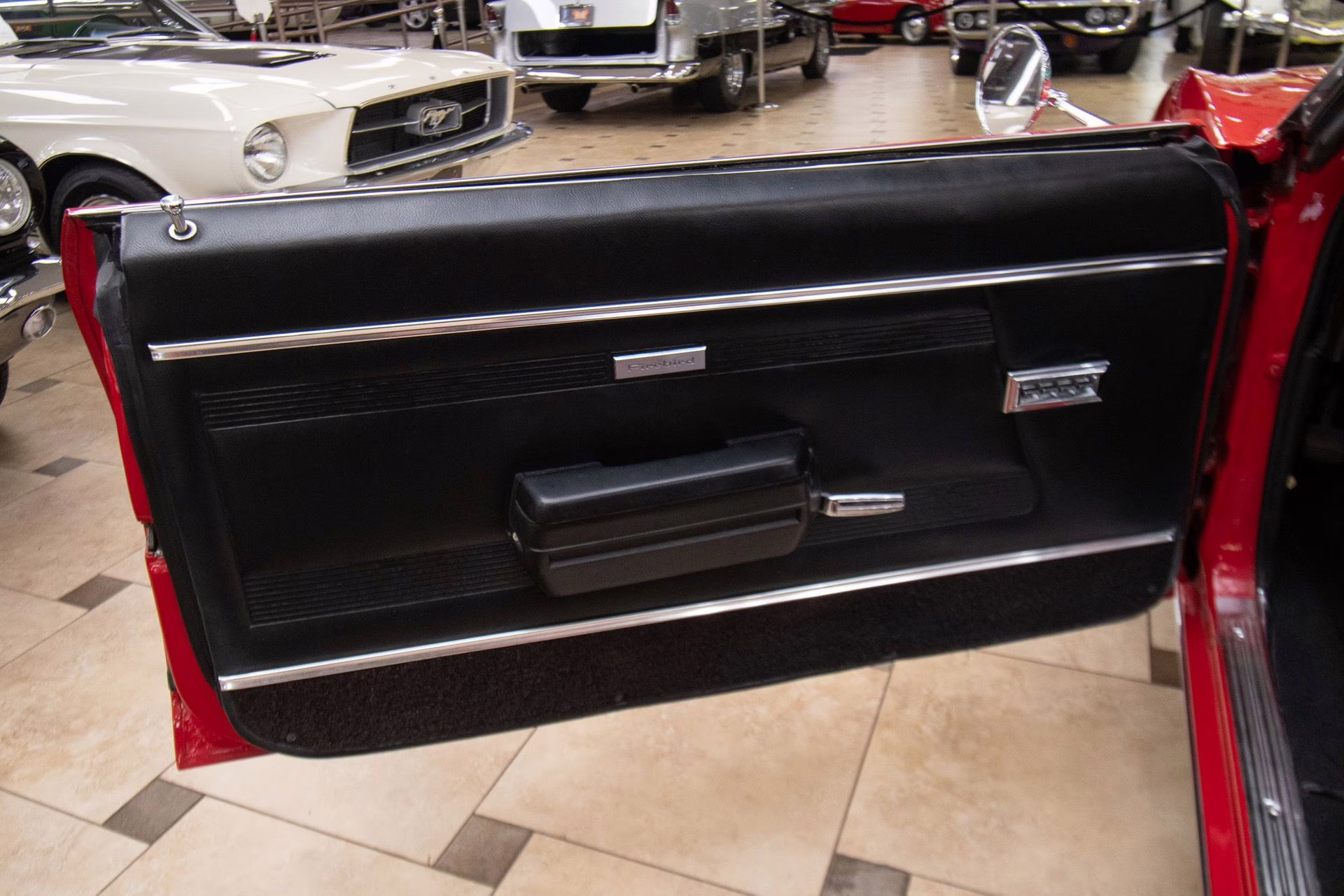 1968 Solar Red Pontiac Firebird