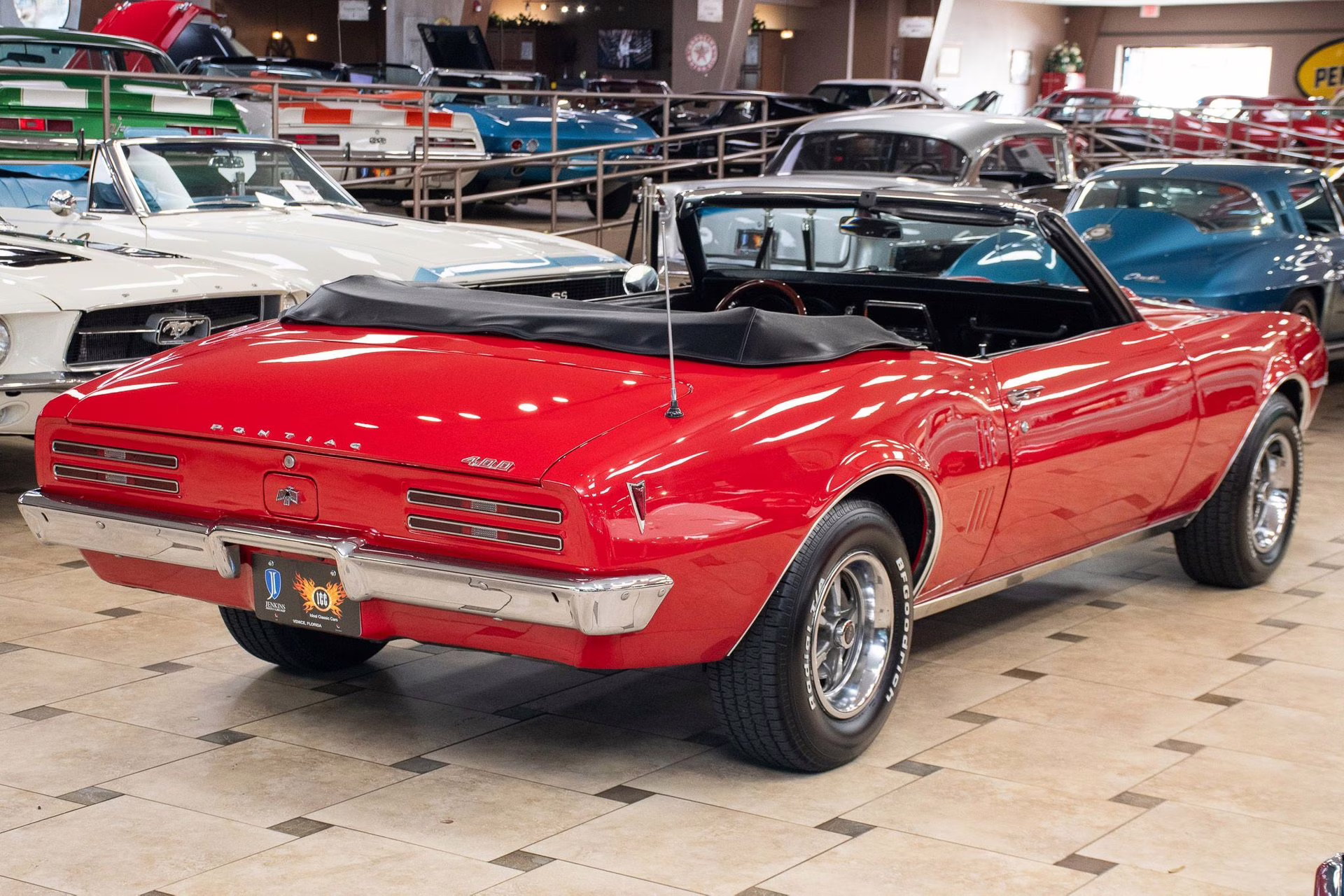 1968 Solar Red Pontiac Firebird