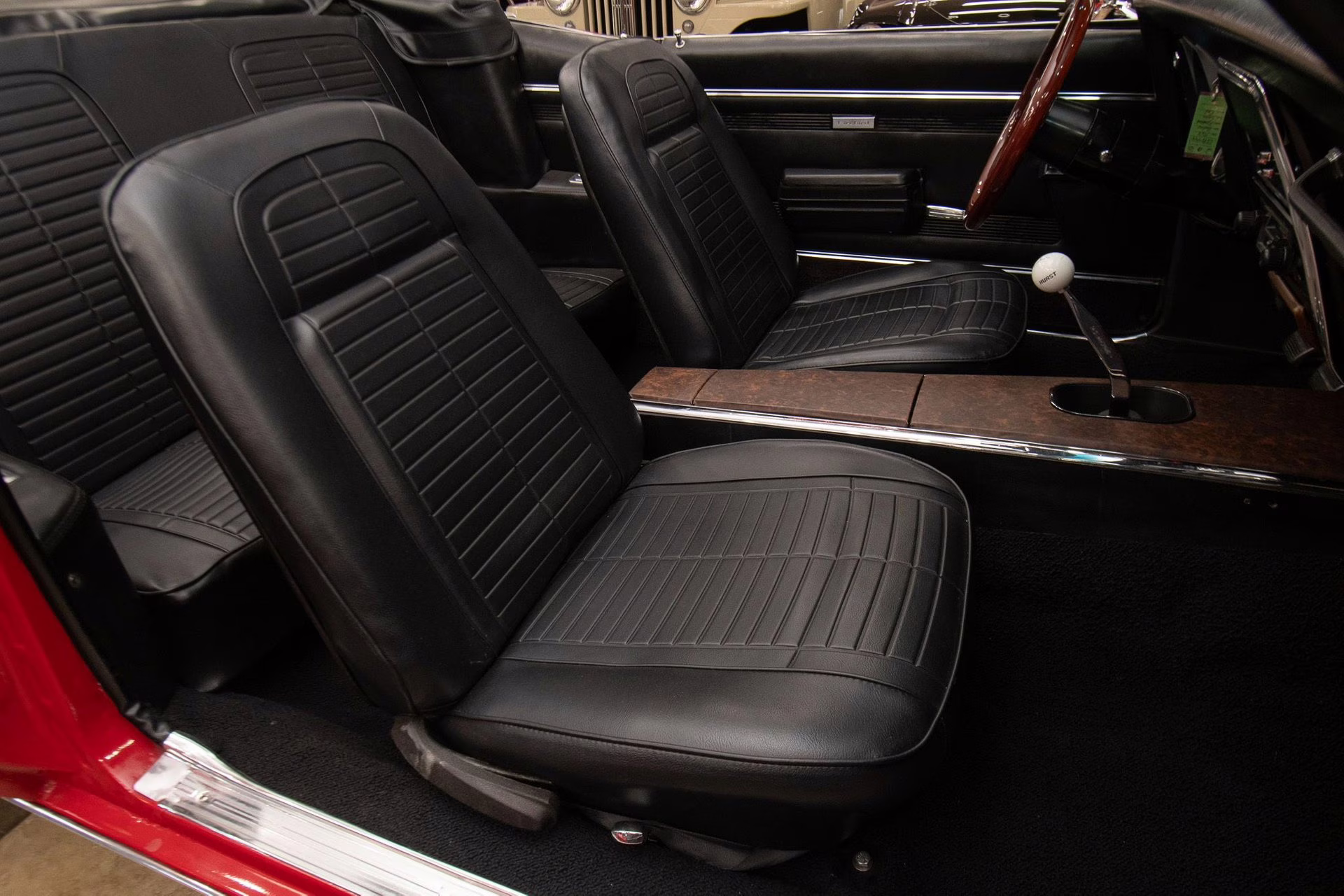 1968 Solar Red Pontiac Firebird