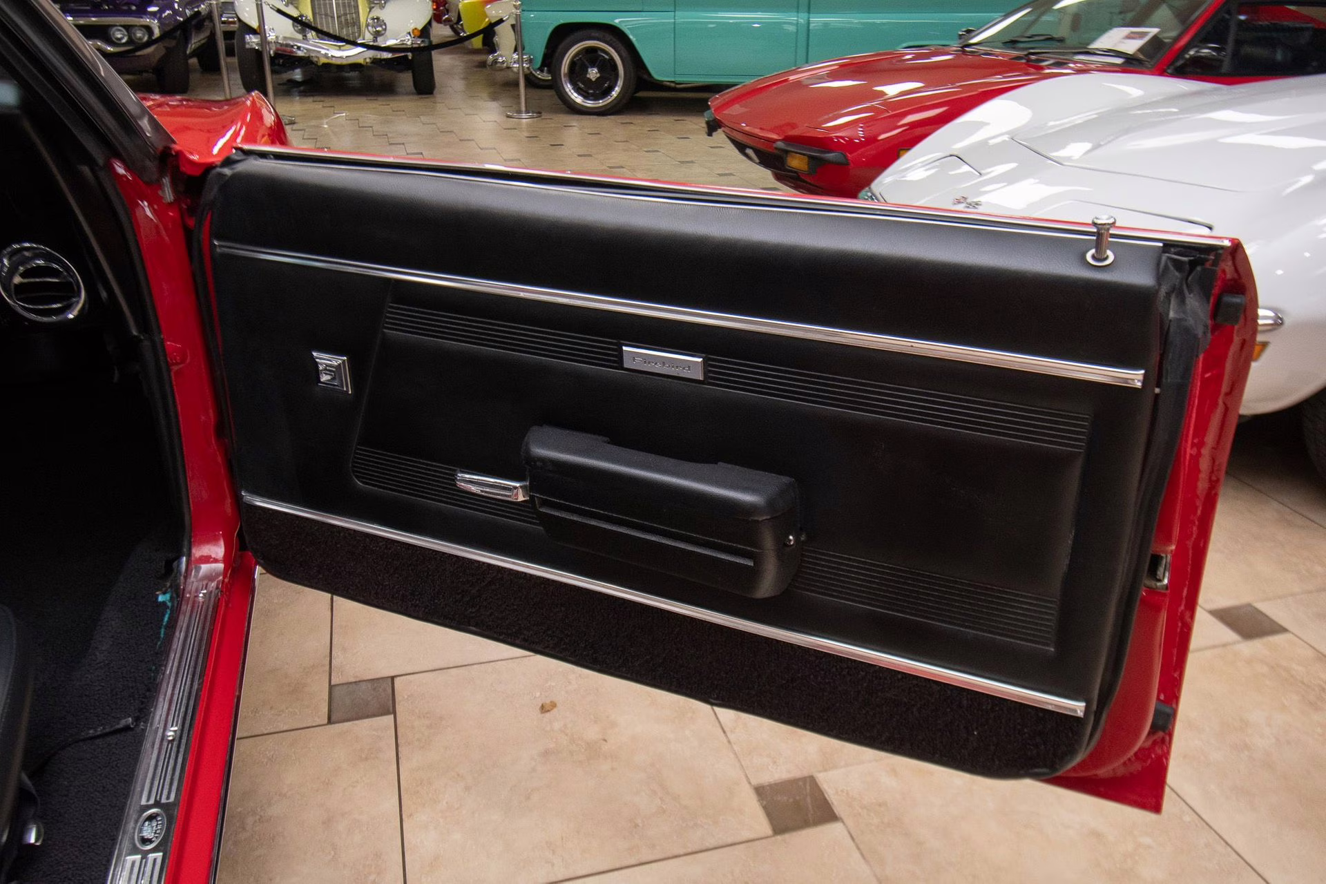 1968 Solar Red Pontiac Firebird