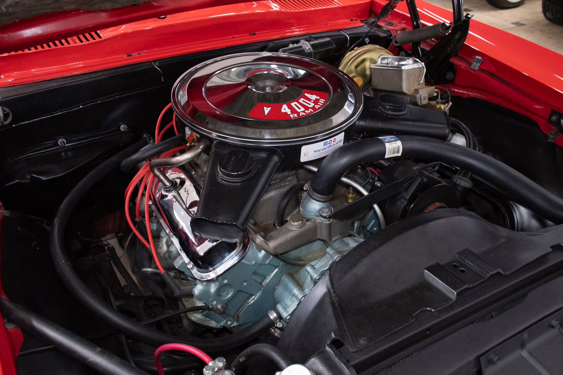 1968 Solar Red Pontiac Firebird