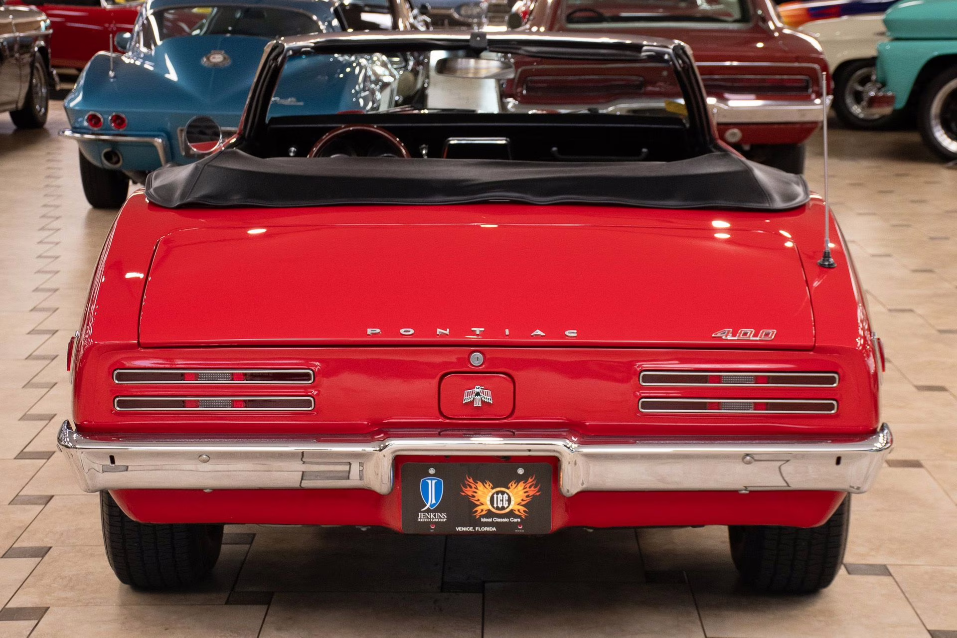 1968 Solar Red Pontiac Firebird