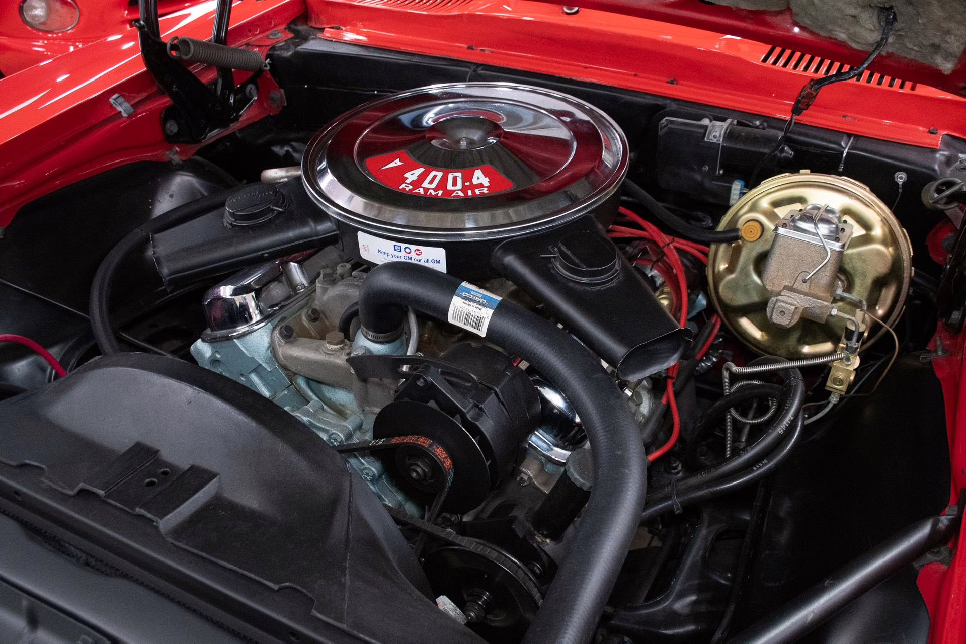 1968 Solar Red Pontiac Firebird
