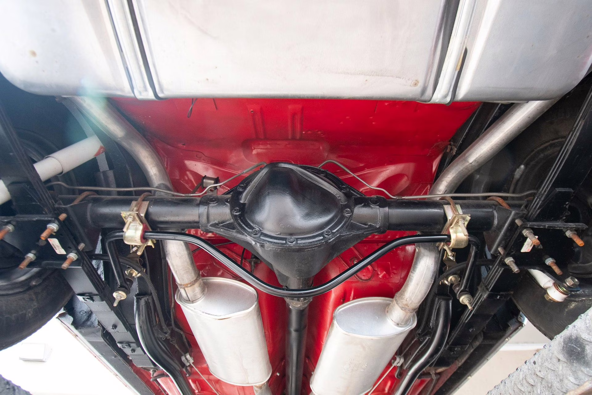 1968 Solar Red Pontiac Firebird