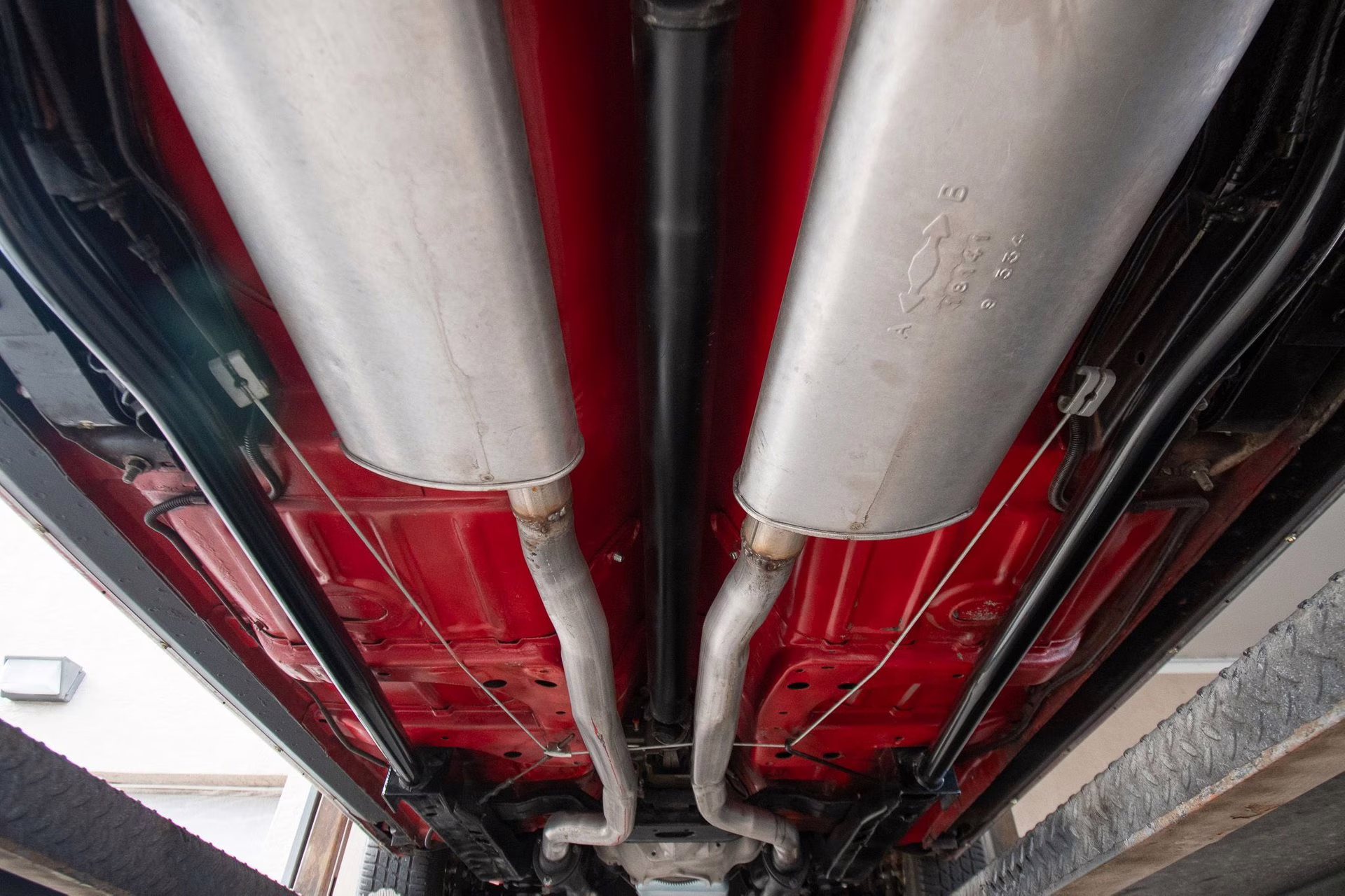 1968 Solar Red Pontiac Firebird