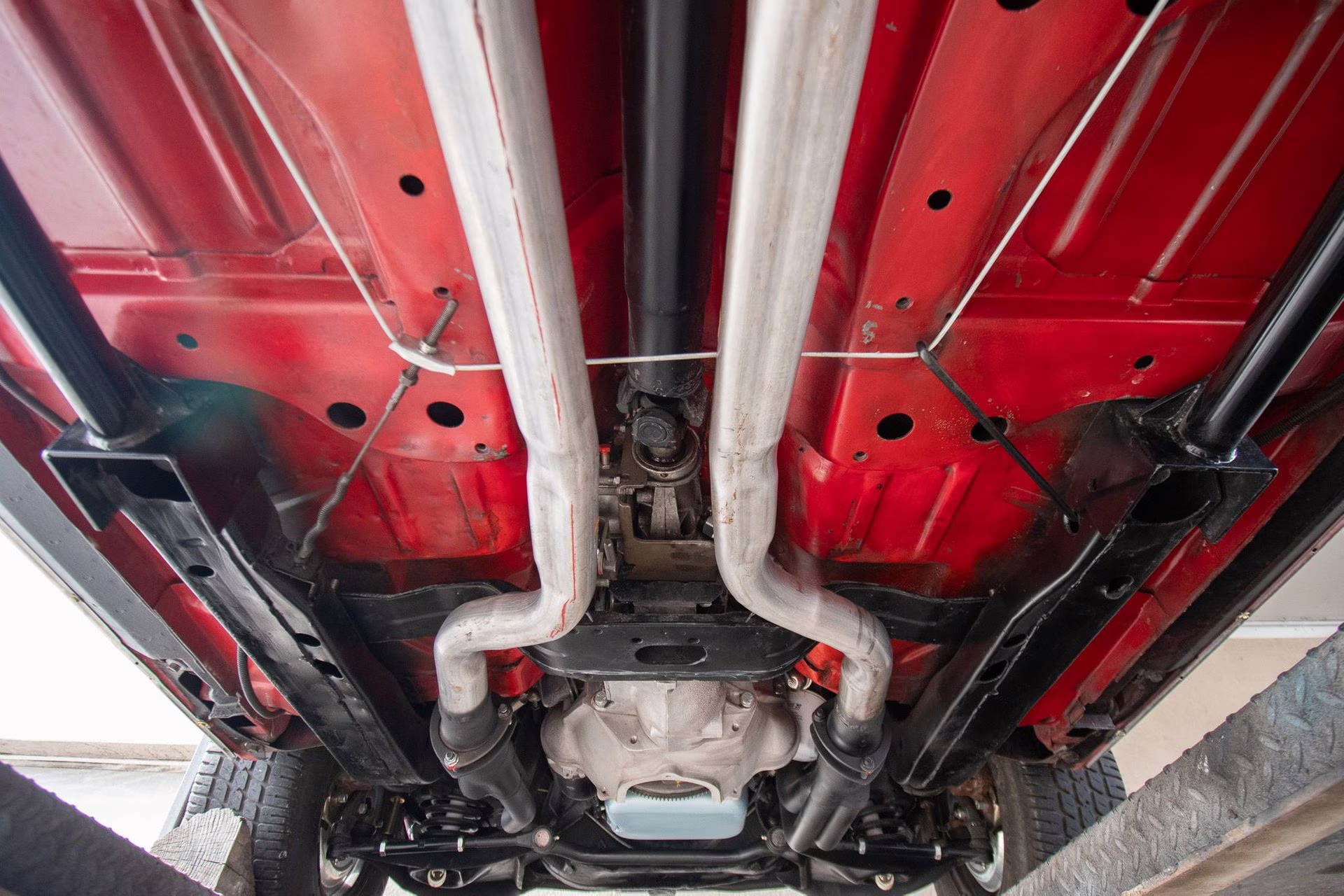 1968 Solar Red Pontiac Firebird