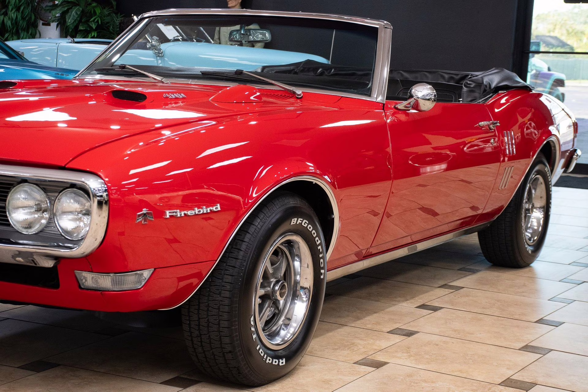 1968 Solar Red Pontiac Firebird