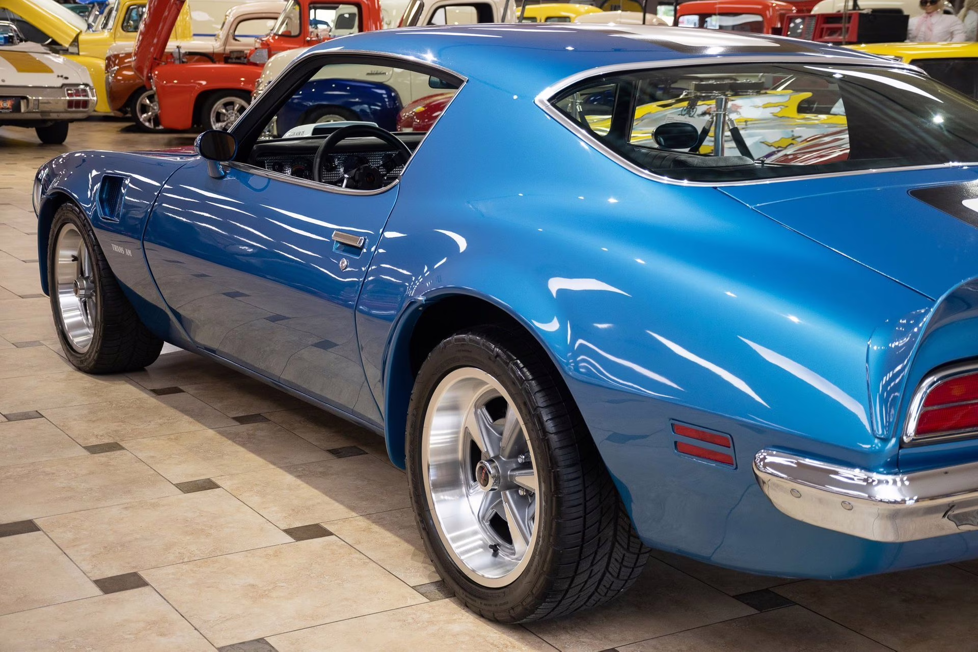 1970 Lucerne Blue Pontiac Trans Am