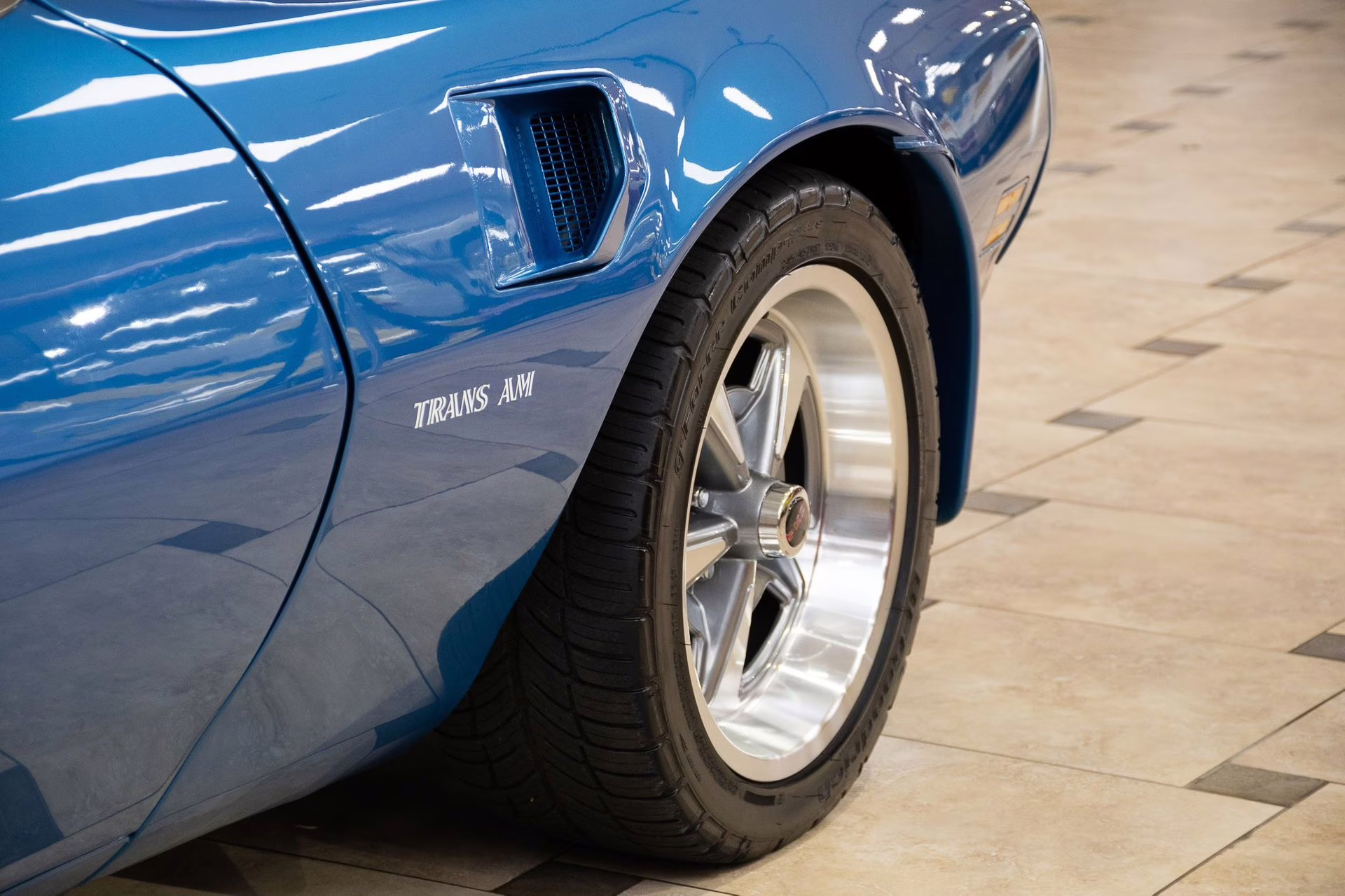 1970 Lucerne Blue Pontiac Trans Am