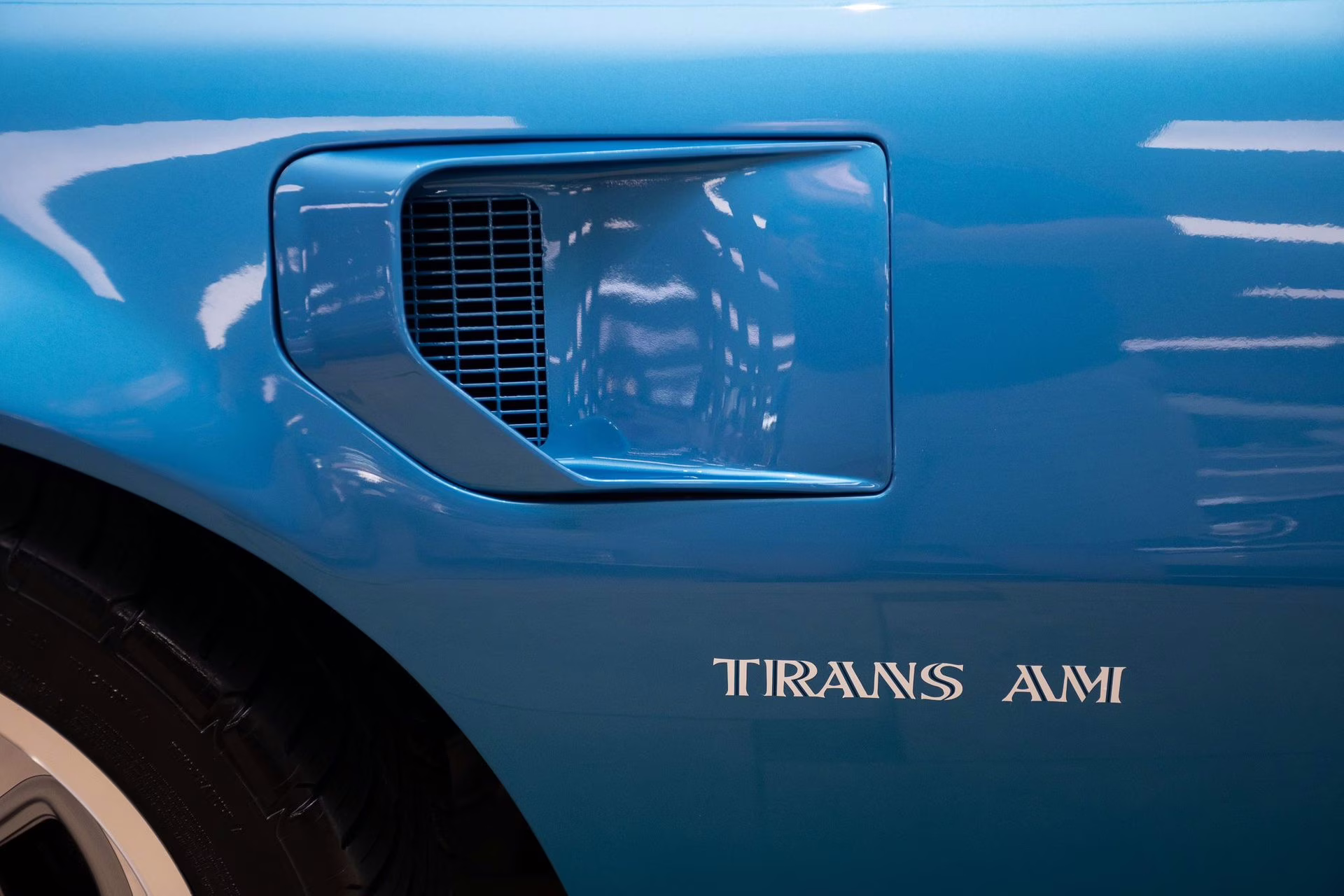 1970 Lucerne Blue Pontiac Trans Am