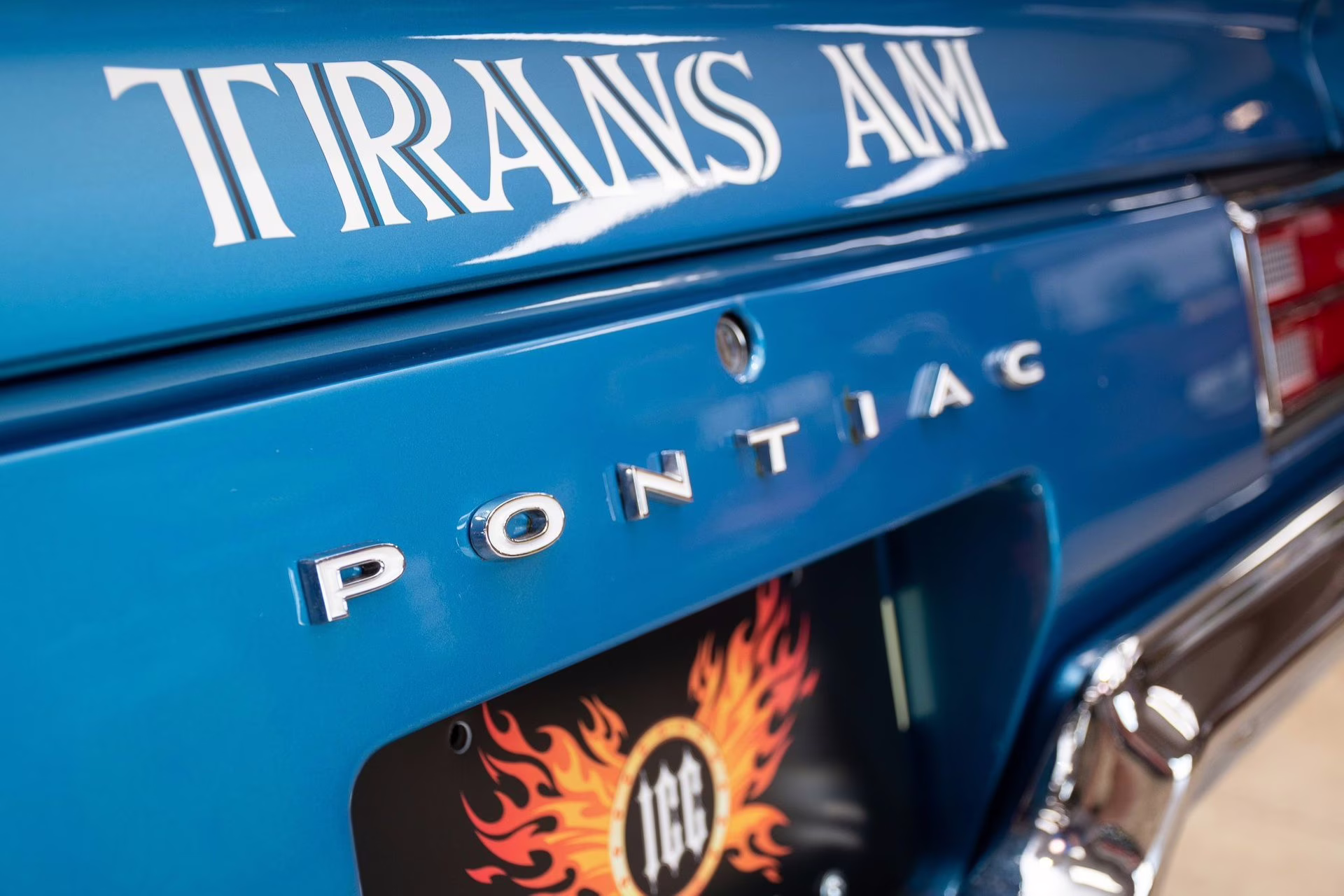 1970 Lucerne Blue Pontiac Trans Am